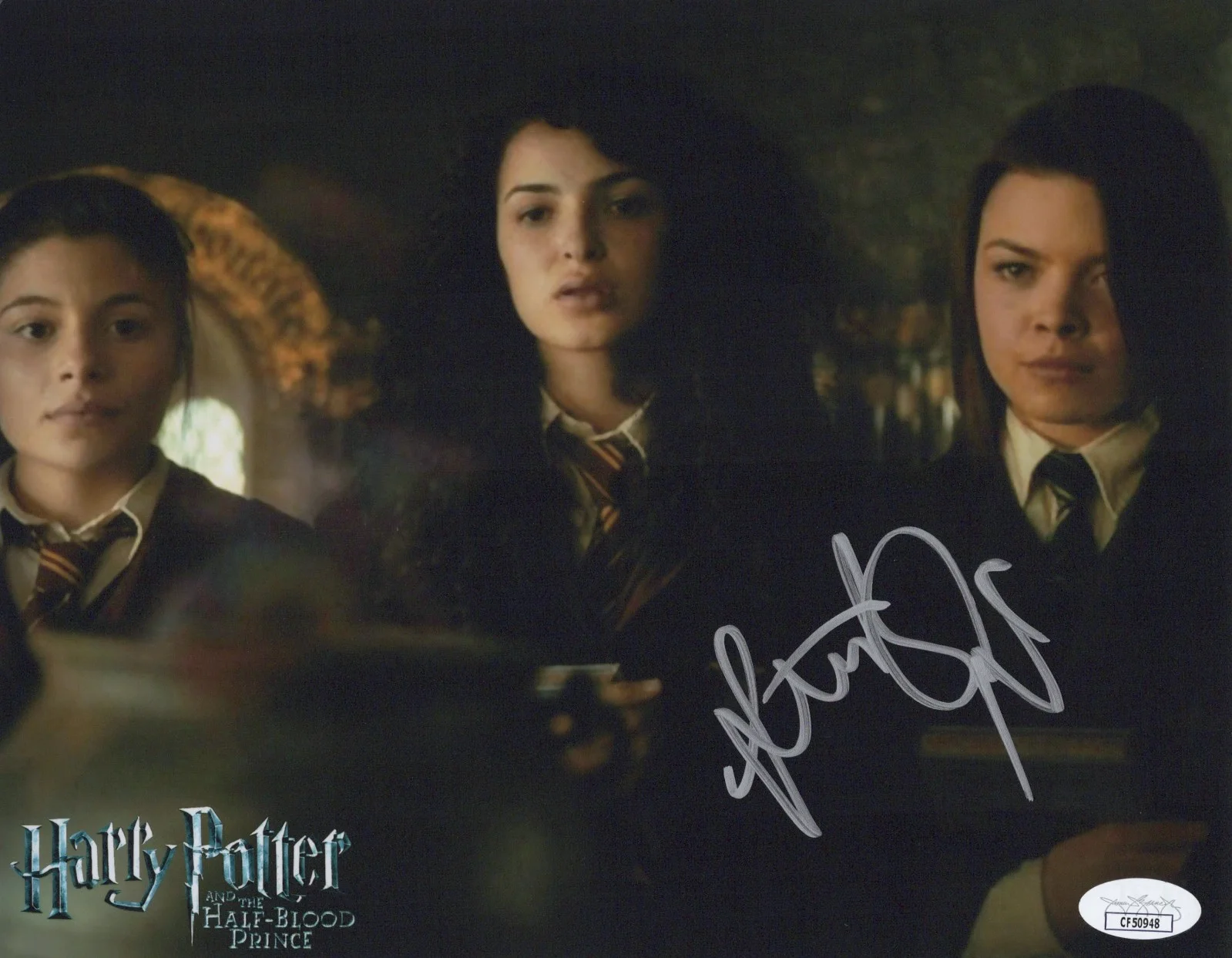 Scarlett Hefner — Harry Potter- Pansy Parkinson 8x10 photo signed by Scarlett Hefner JSA COA