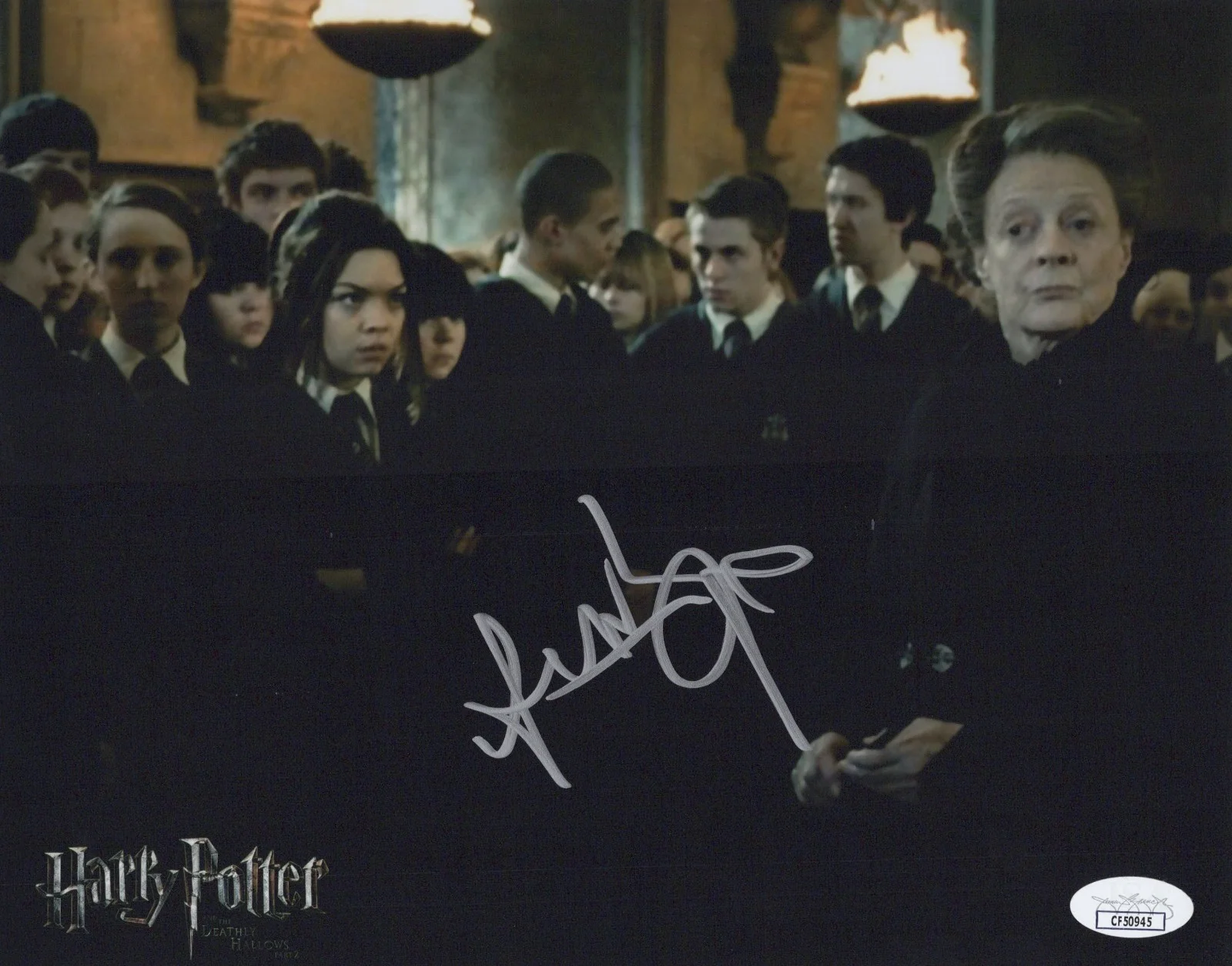 Scarlett Hefner — Harry Potter- Pansy Parkinson 8x10 photo signed by Scarlett Hefner JSA COA