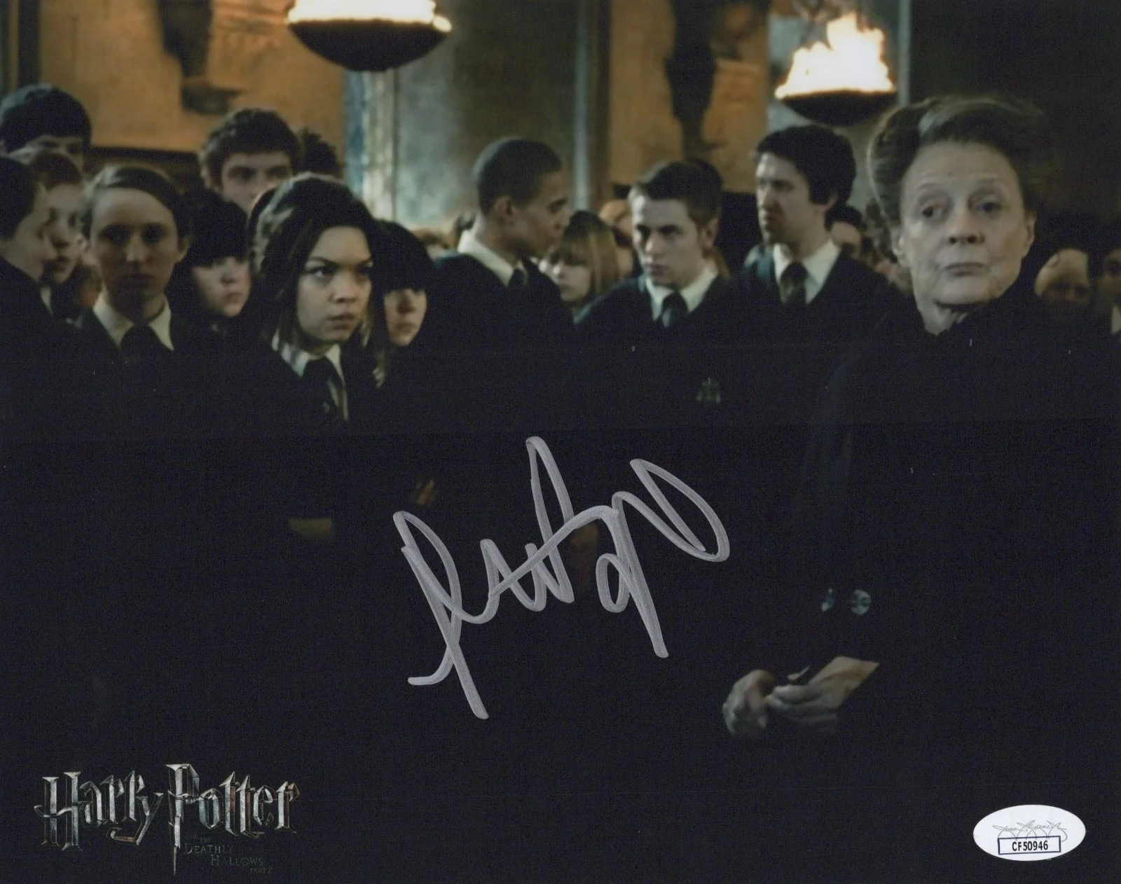 Scarlett Hefner — Harry Potter- Pansy Parkinson 8x10 photo signed by Scarlett Hefner JSA COA