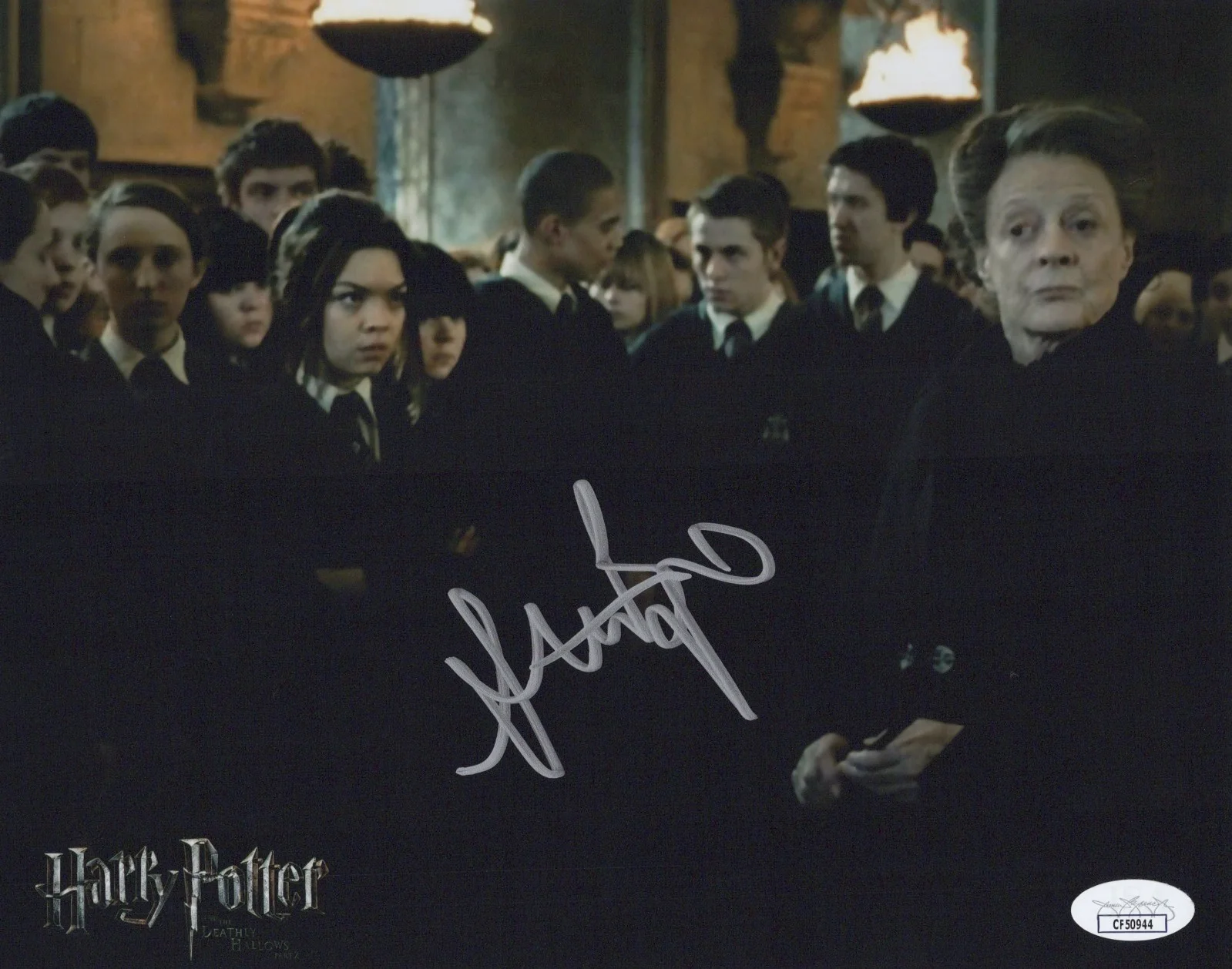 Scarlett Hefner — Harry Potter- Pansy Parkinson 8x10 photo signed by Scarlett Hefner JSA COA