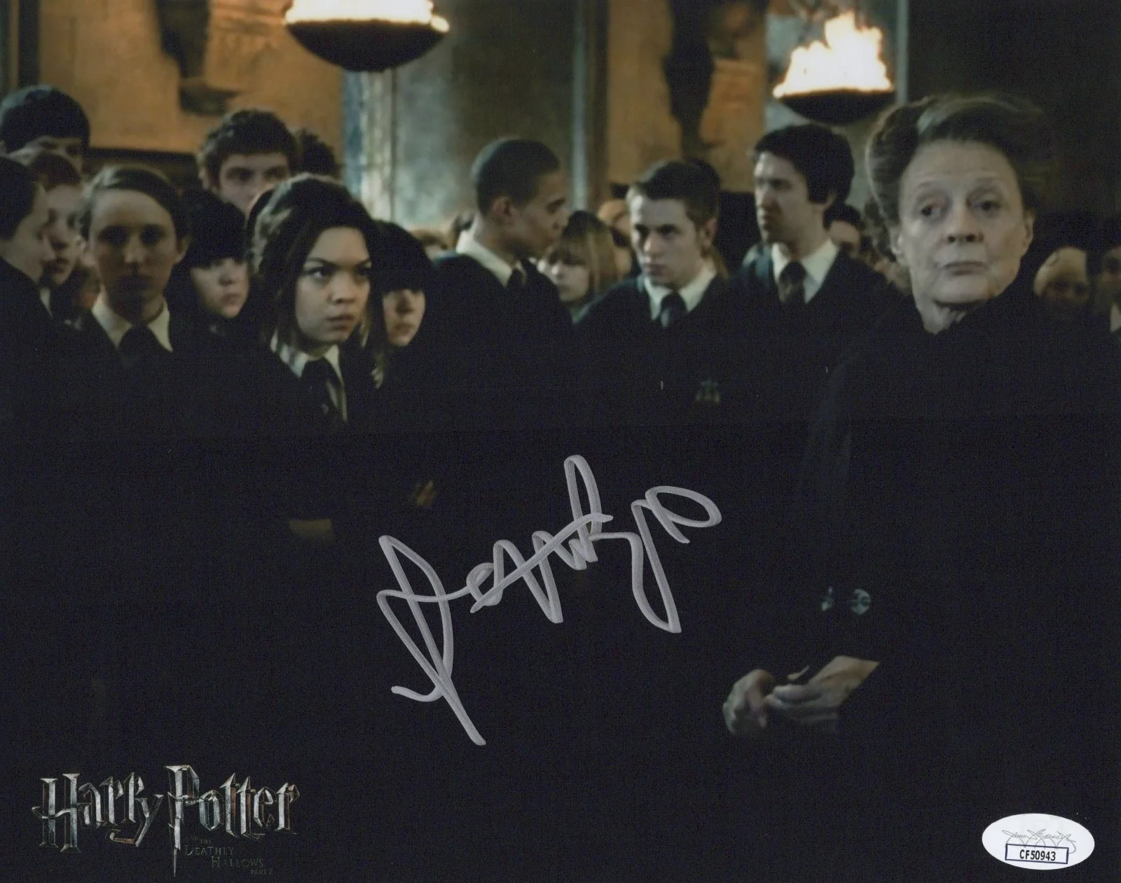 Scarlett Hefner — Harry Potter- Pansy Parkinson 8x10 photo signed by Scarlett Hefner JSA COA