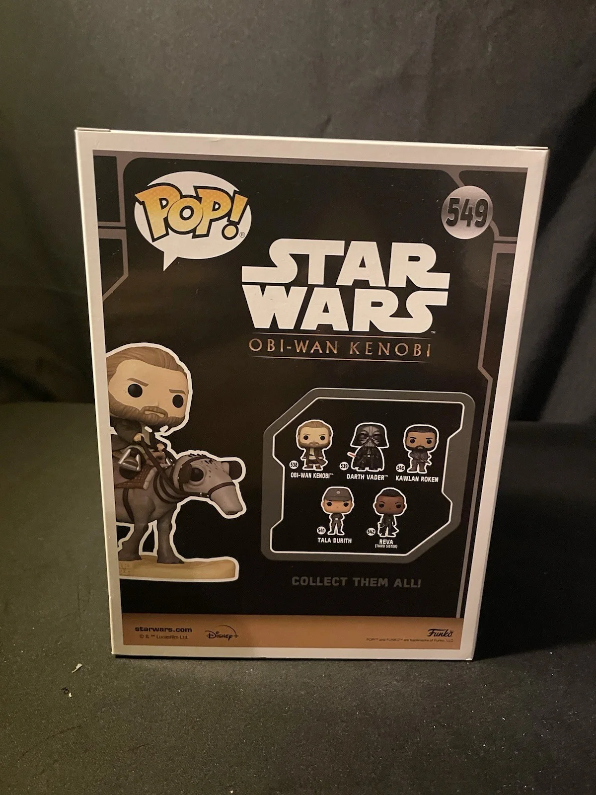 Ewan McGregor — Ewan Mcgregor Large Funko Pop 549 Obi-Wan Kenobi JSA Signed, image 4