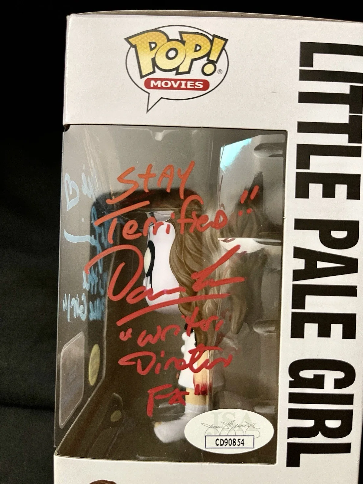Amelie McLain — Terrifier Amelie McLain & D. Leon Signed Little Pale Girl Exclusive Funko JSA, изображение 4