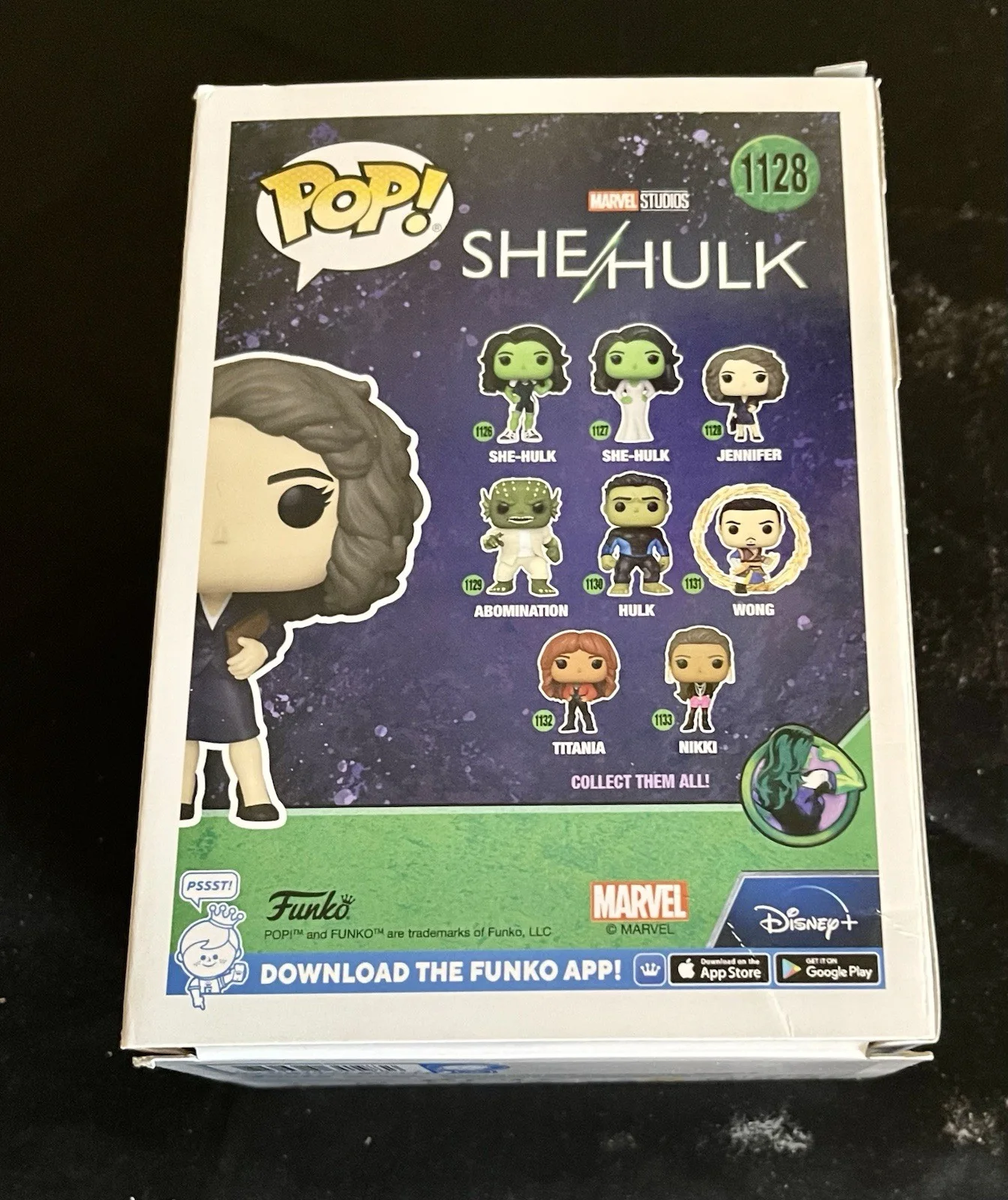 Tatiana Maslany — Tatiana Maslany She-Hulk Jennifer Funko Pop #1128 SIGNED L JSA COA, изображение 5