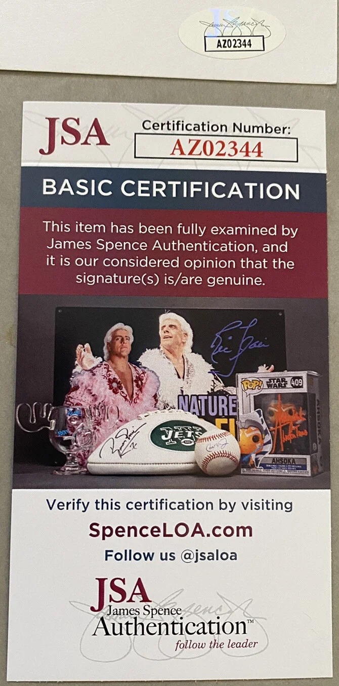 Richie Sambora Signed Index Card 3x5 Bon Jovi Guitarist w/ JSA COA, image 3