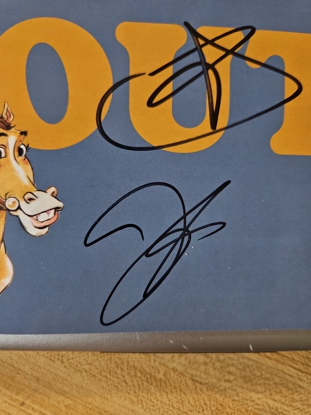 Jim Gaffigan, Ben Schwartz, Cecily Strong, Clyde Lawrence — All Out Cast Signed Playbill - Jim Gaffigan, Ben Schwartz, Cecily Strong ⁶, изображение 5