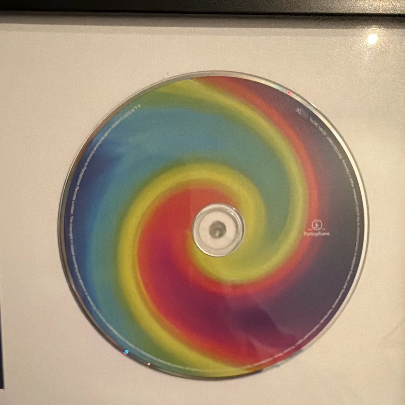 Coldplay Moon Music signed CD art card framed with JSA COA autographed, image 3
