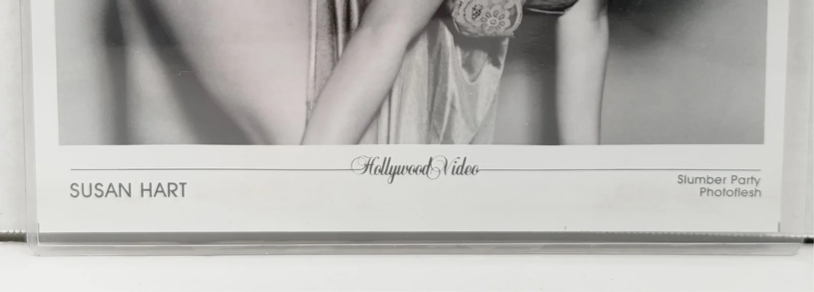 Susan Hart — SUSAN HART Signed Photo Video Flyer Slumber Party 1984 Adult Film Video Actress, изображение 3