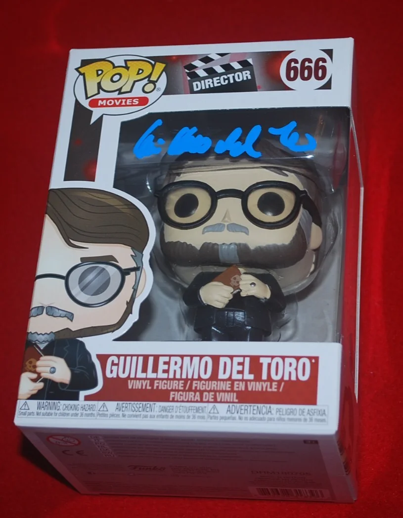 Guillermo Del Toro — Director Guillermo Del Toro Frankenstein Signed FUNKO POP Beckett COA BV81413, image 2