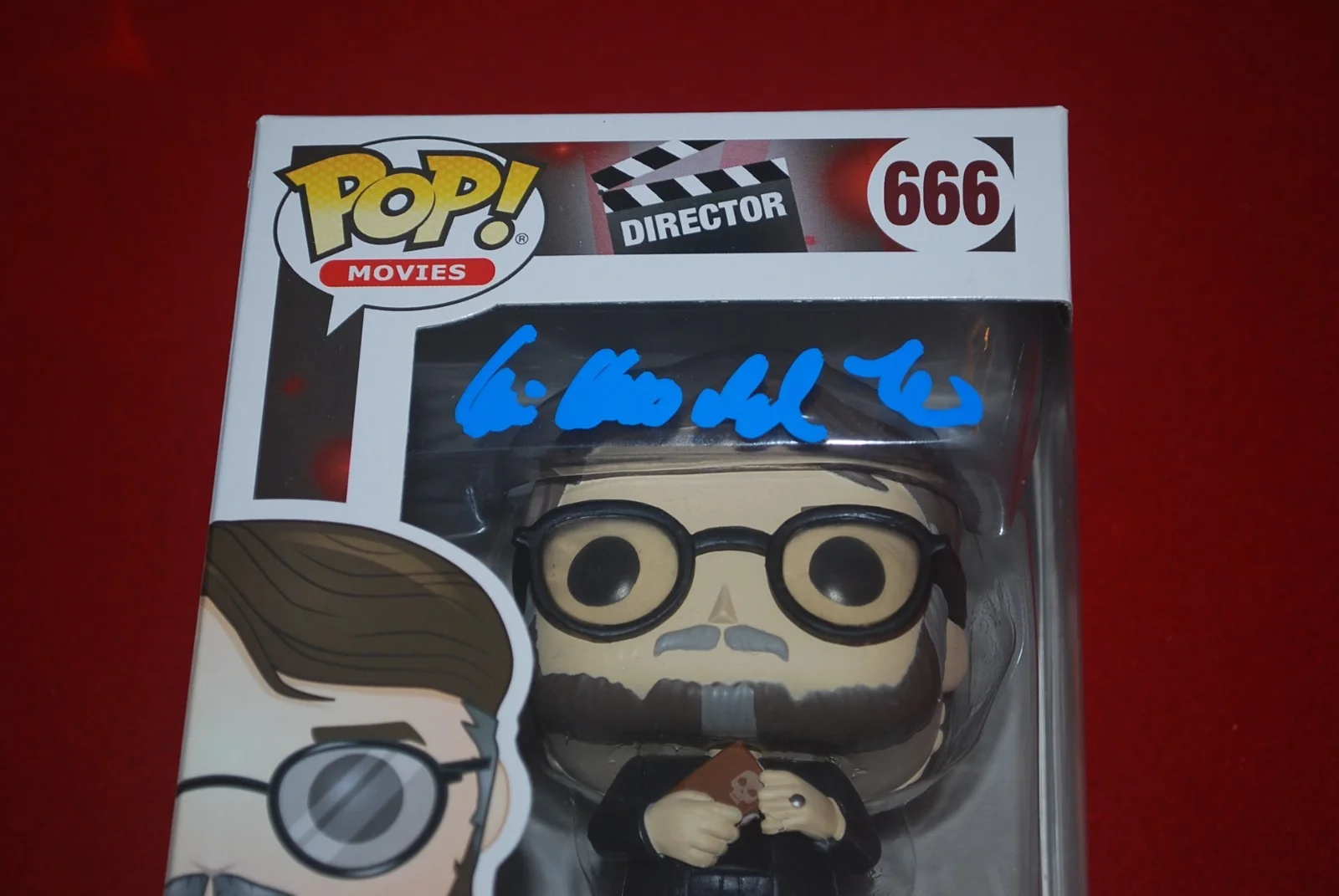Guillermo Del Toro — Director Guillermo Del Toro Frankenstein Signed FUNKO POP Beckett COA BV81413, image 3