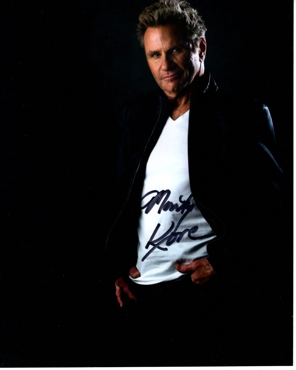 Martin Kove — MARTIN KOVE Signed Autographed 8x10 COBRA KAI JOHN KREESE Photo