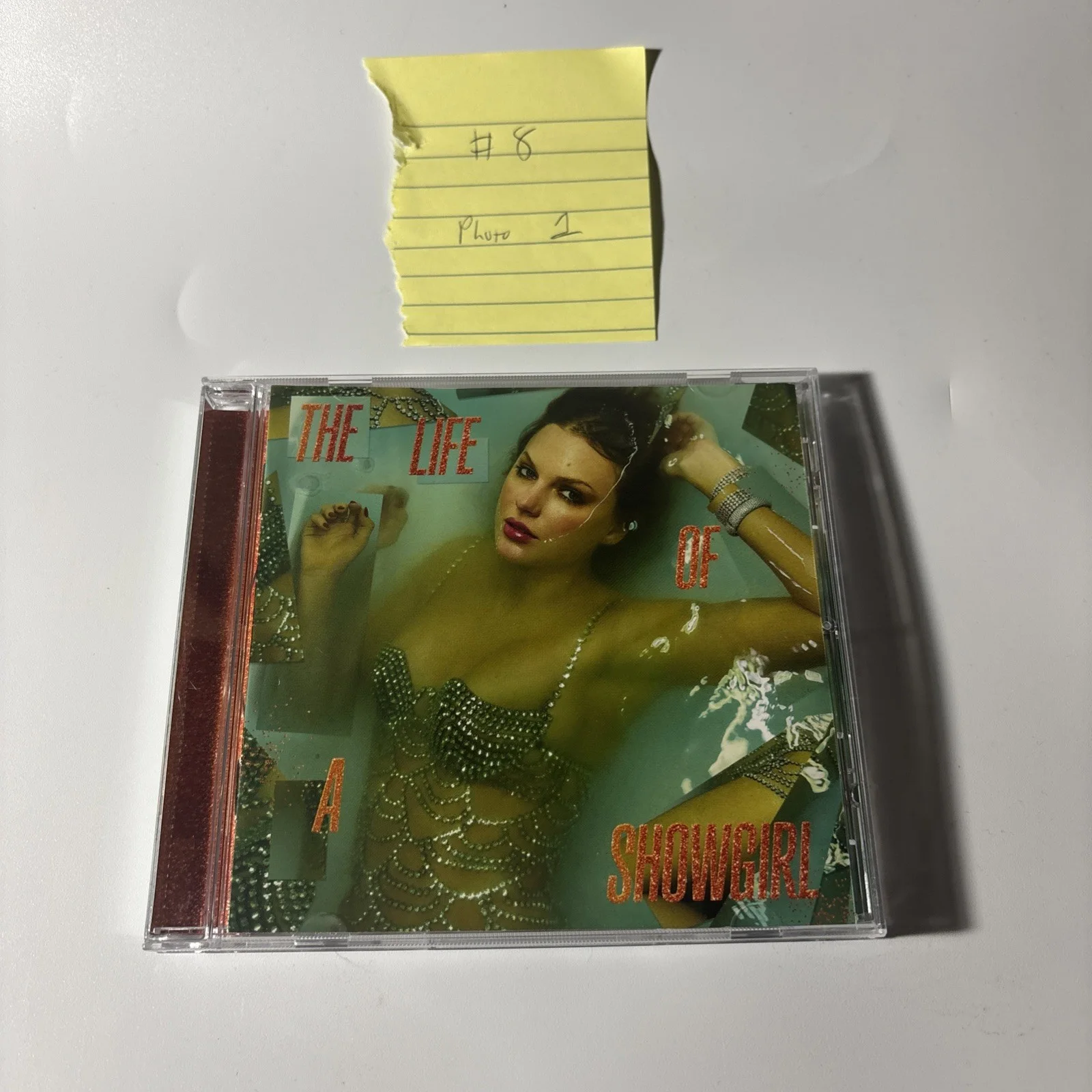 Complete HeartAUTOGRAPHED Taylor Swift Signed The Life Of A Showgirl CD Photo 1, изображение 5