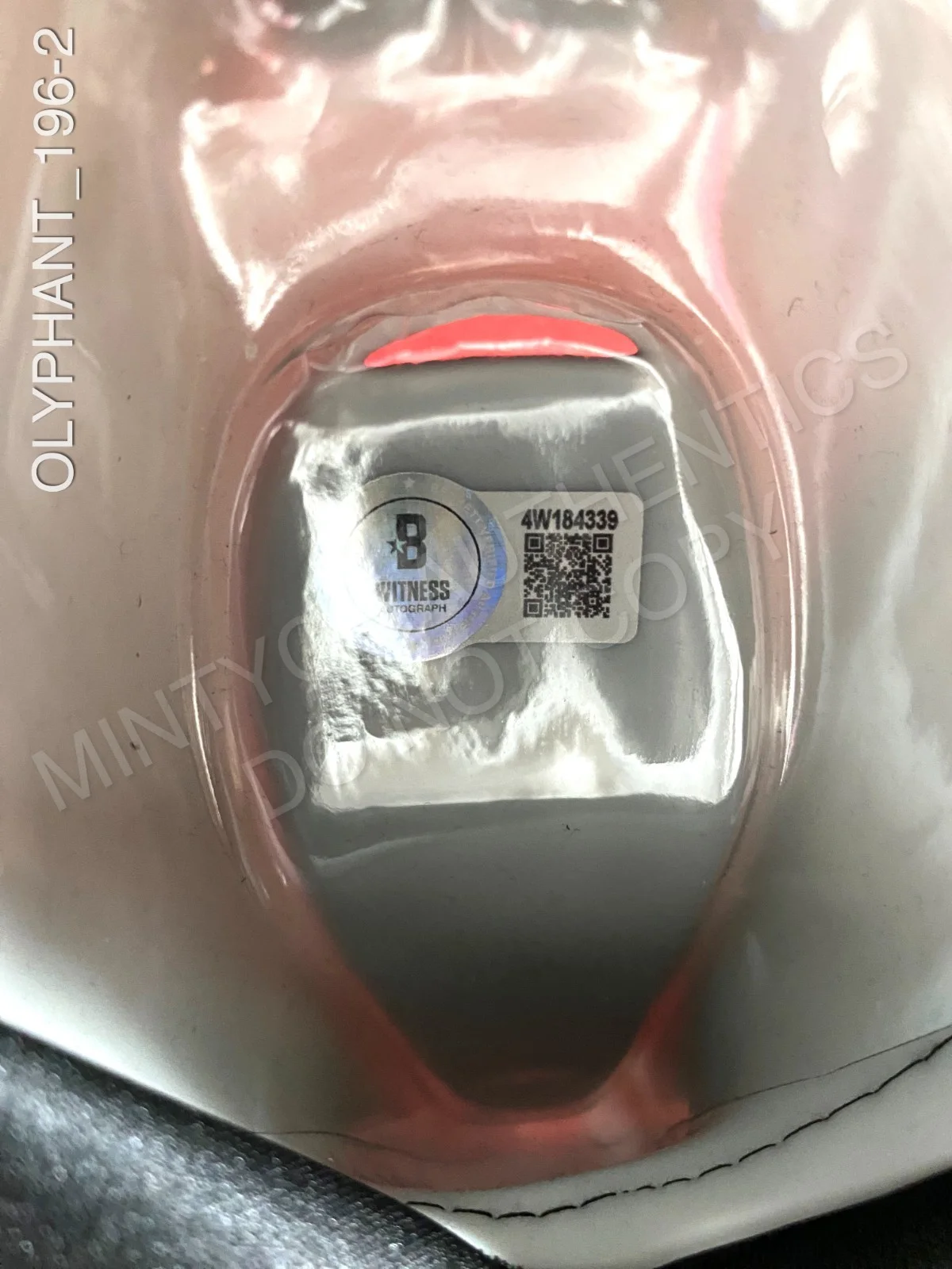 Timothy Olyphant — Timothy Olyphant signed Ghostface UW Fun World mask Scream Beckett COA, image 2