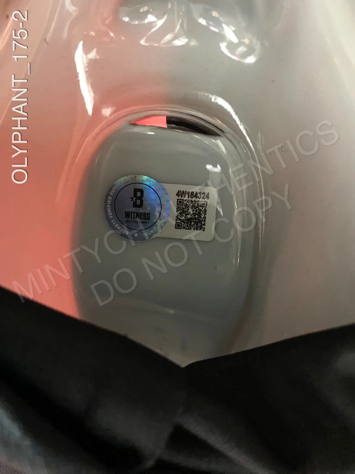 Timothy Olyphant — Timothy Olyphant signed Ghostface UW Fun World mask Scream Beckett COA, image 2