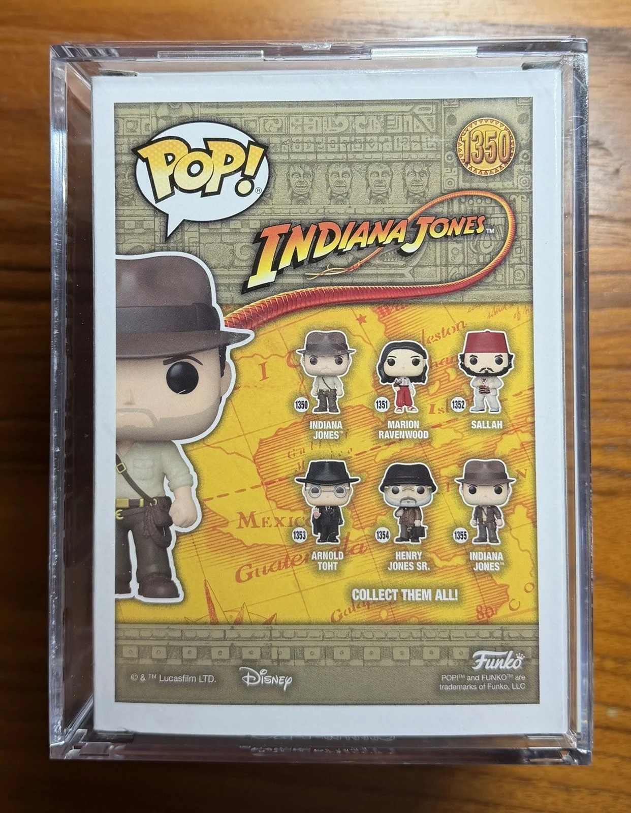 Harrison Ford — Funko Pop 1350 Autograph HARRISON FORD as INDIANA JONES Beckett COA Star Wars, image 4