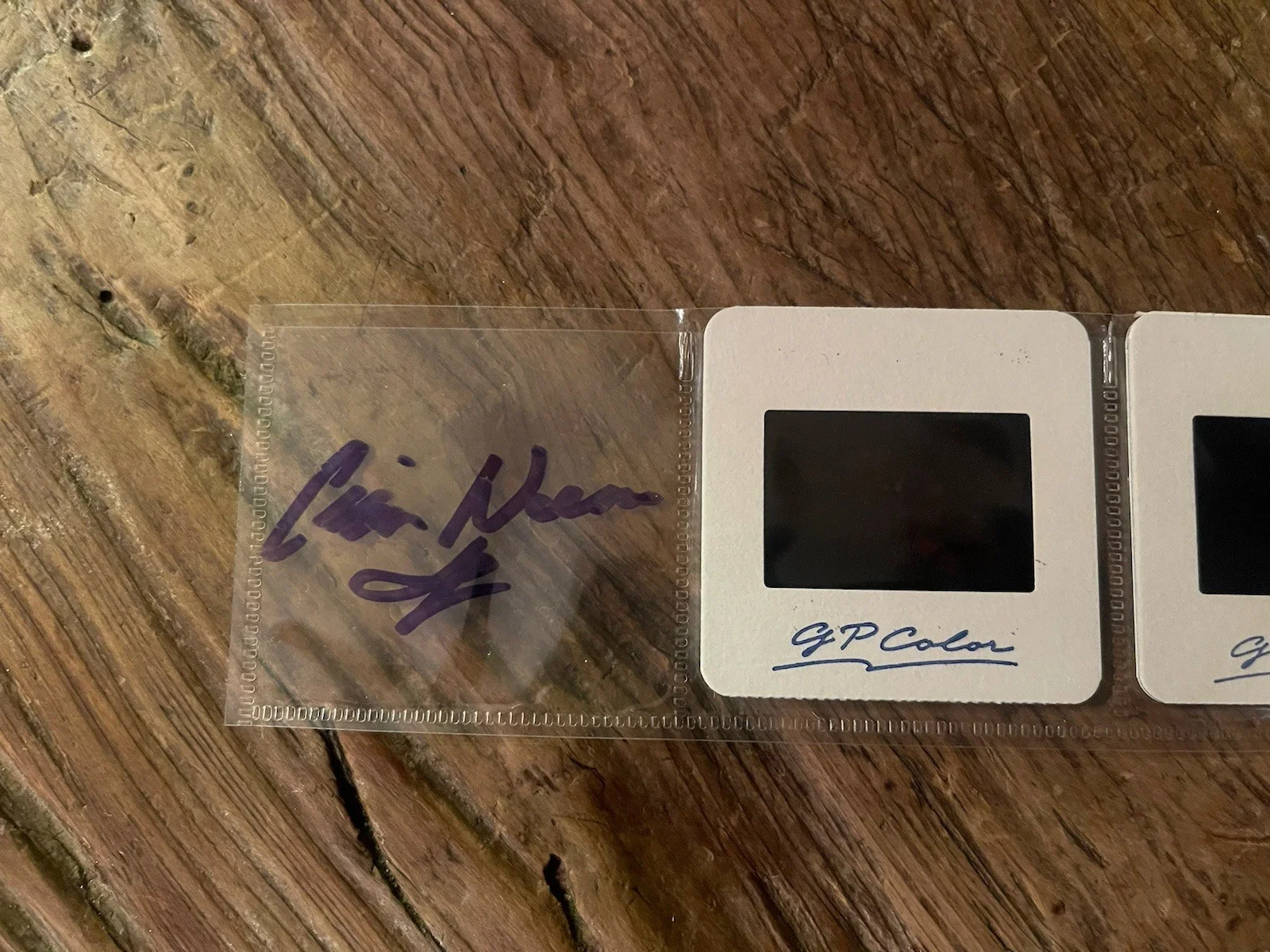 Liam Neeson — Liam Neeson, Hand signed Movie Film Stills From Before And After 1996. RARE, image 5