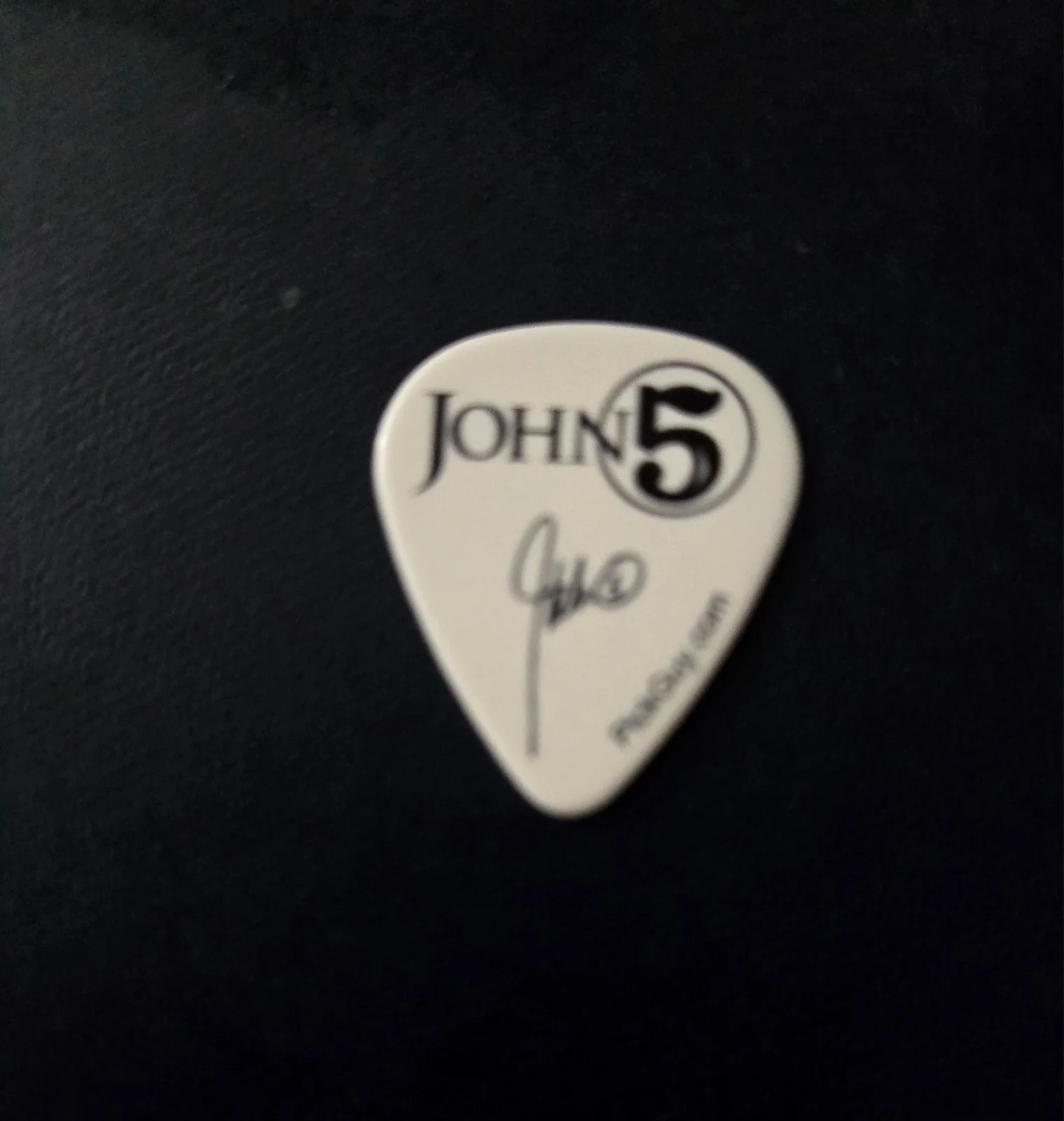 Signed John5 Frankenberry guitar pic Proof rare, image 3