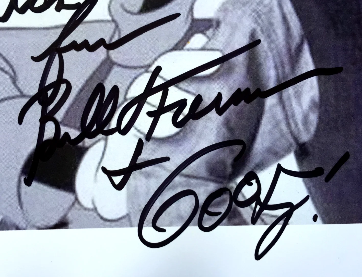 Bill Farmer — SIGNED - BILL FARMER, voice of GOOFY - Rare Disney 8X10 Photo, Disneyana, изображение 3