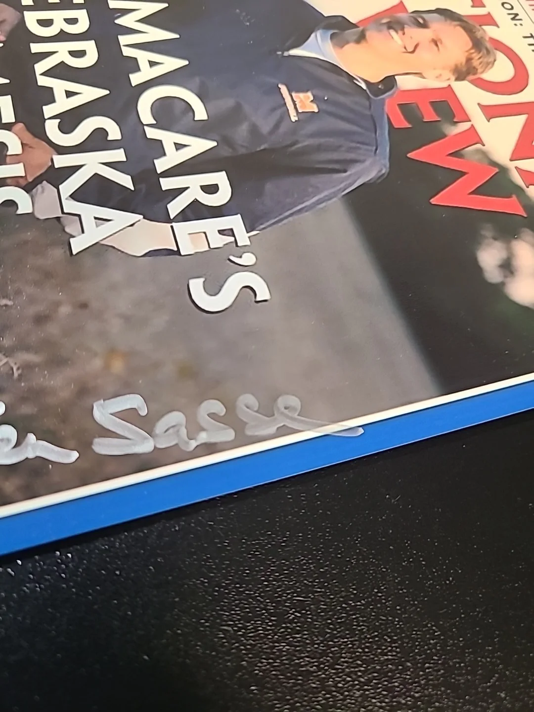 Ben Sasse Signed Photo 8" X 10" Magazine Cover Photo, изображение 4