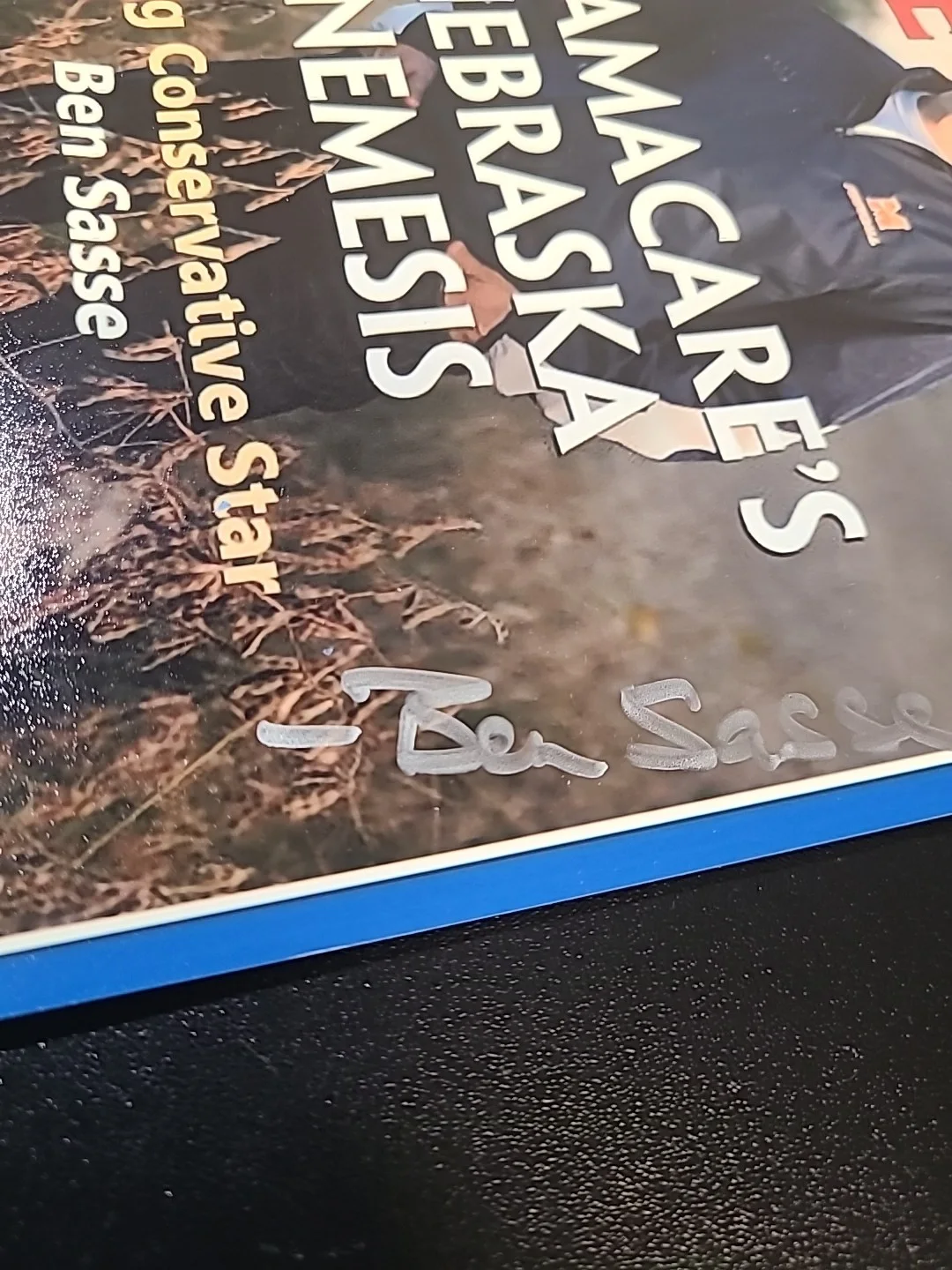 Ben Sasse Signed Photo 8" X 10" Magazine Cover Photo, изображение 5