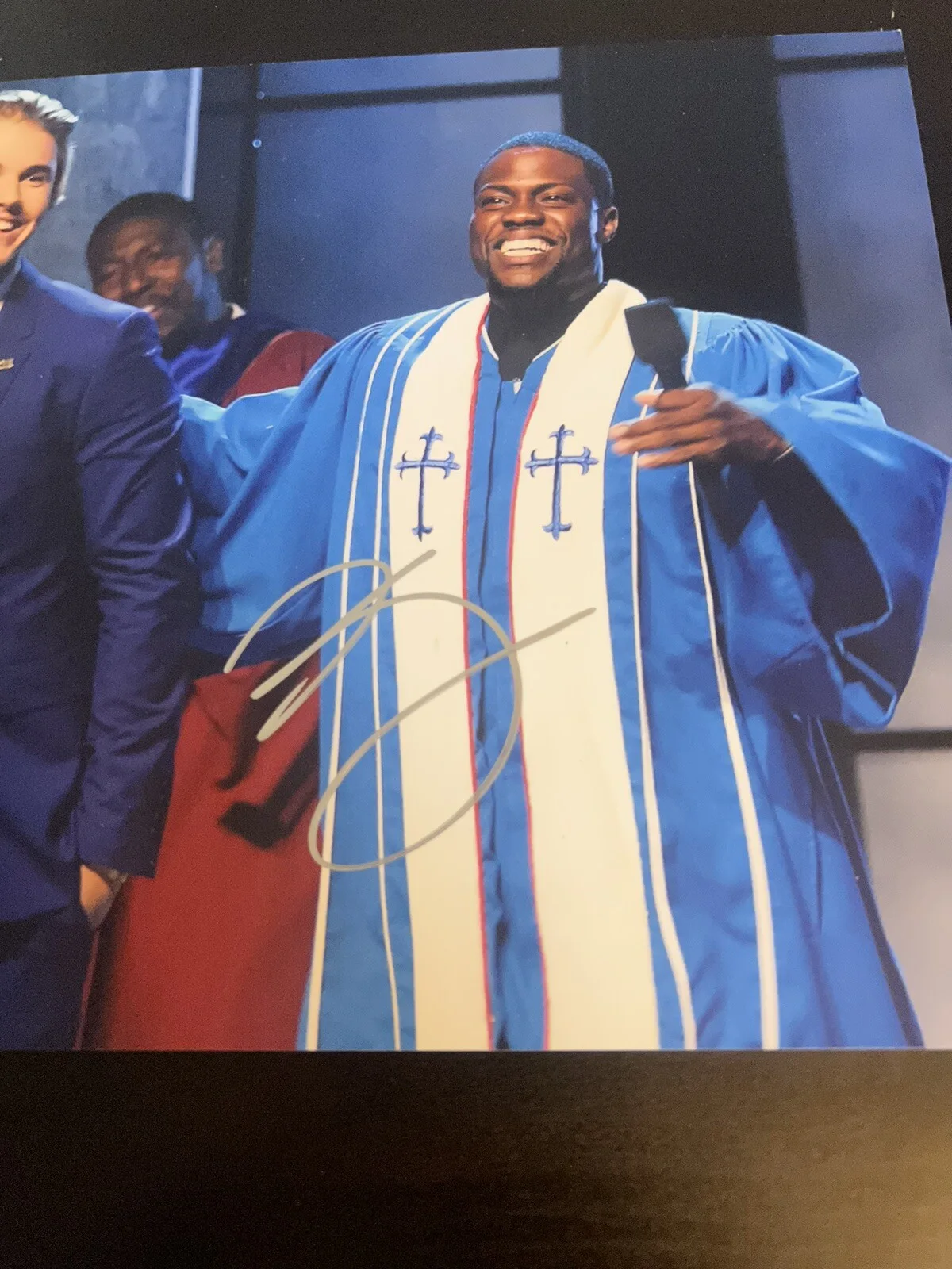 Kevin Hart Autographed 8 x 10 Signed Photo Comedian Get Hard Ride Along Bieber, image 2