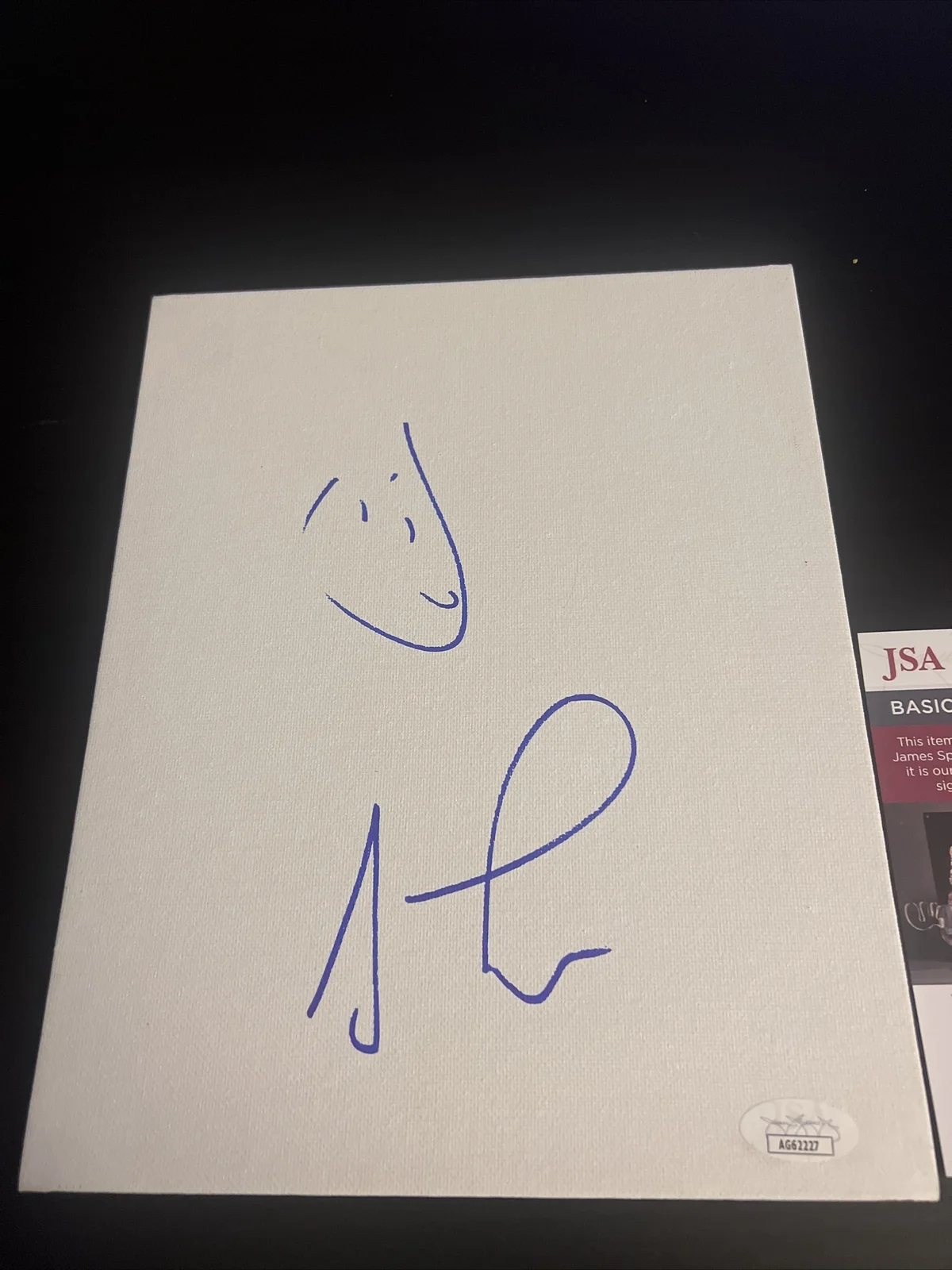 Jay Leno — Signed Jay Leno Autographed 8"x10" Sketch Board The Tonight Show Jsa COA Cars, image 2
