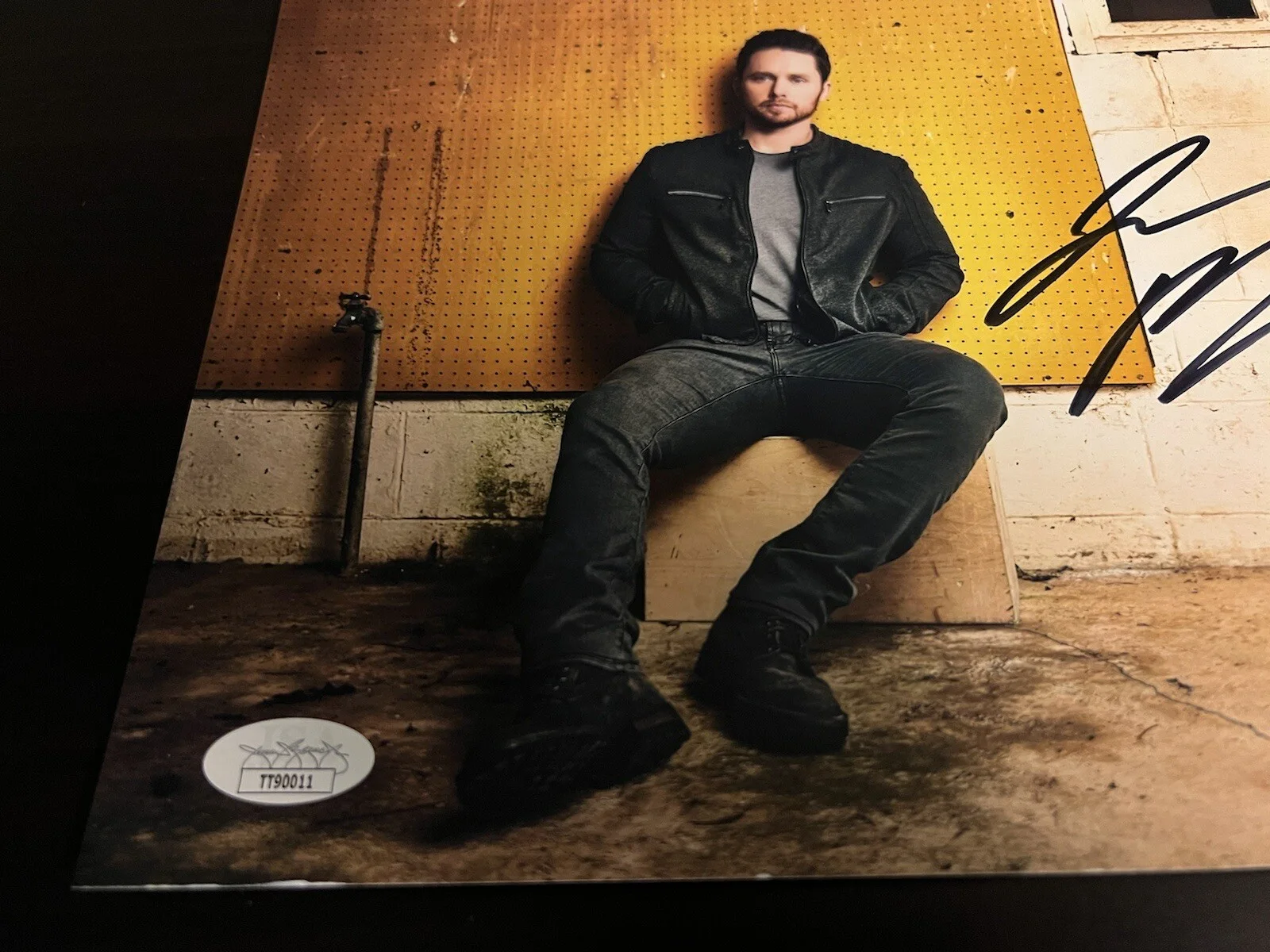 jameson rodgers signed 8x10 Photo Cold Beer Calling My Name Luke Combs Jsa Coa, image 3