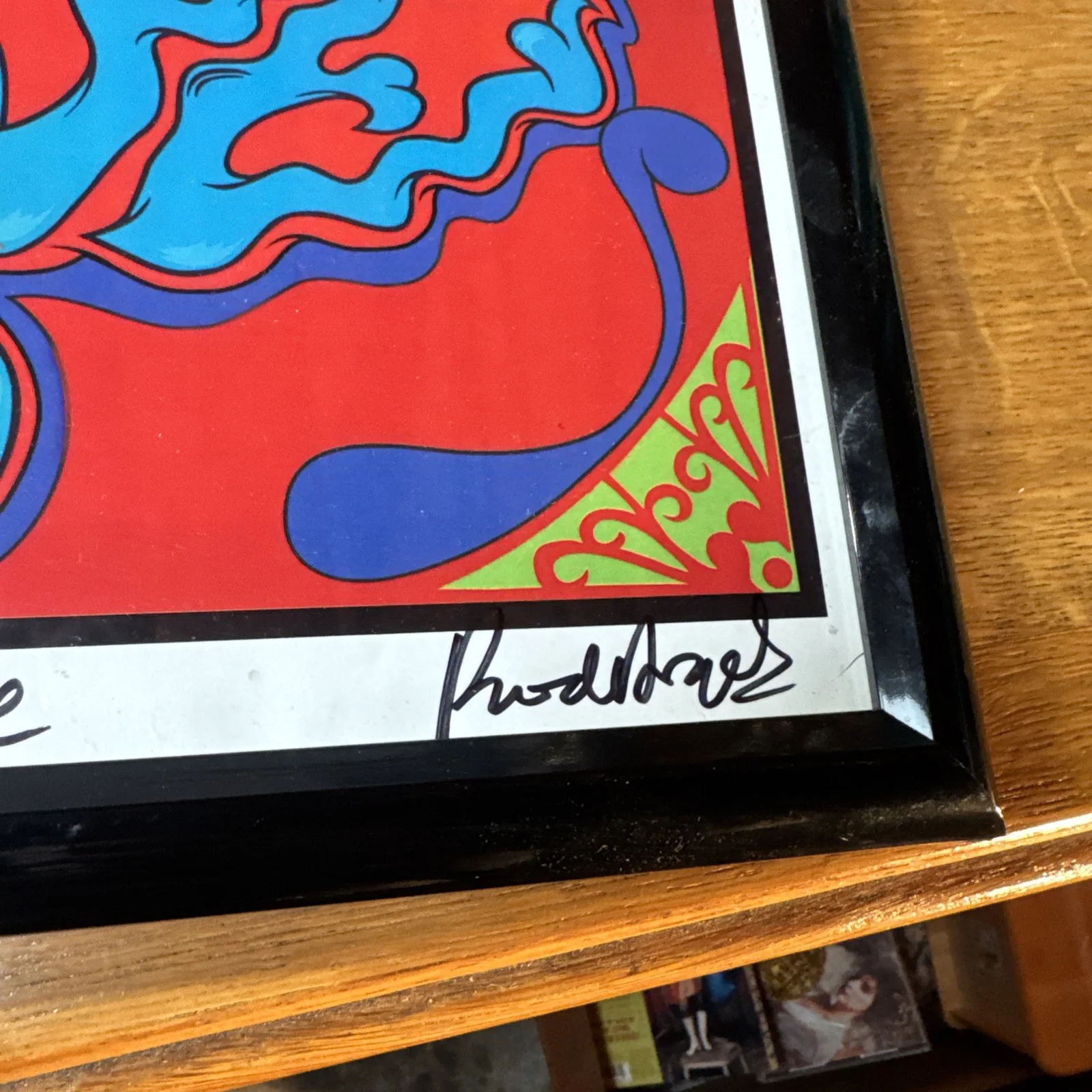 The Zombies Live Show Poster Signed. Colin Blunestone, Rod Argent Autograph. VTG, изображение 4