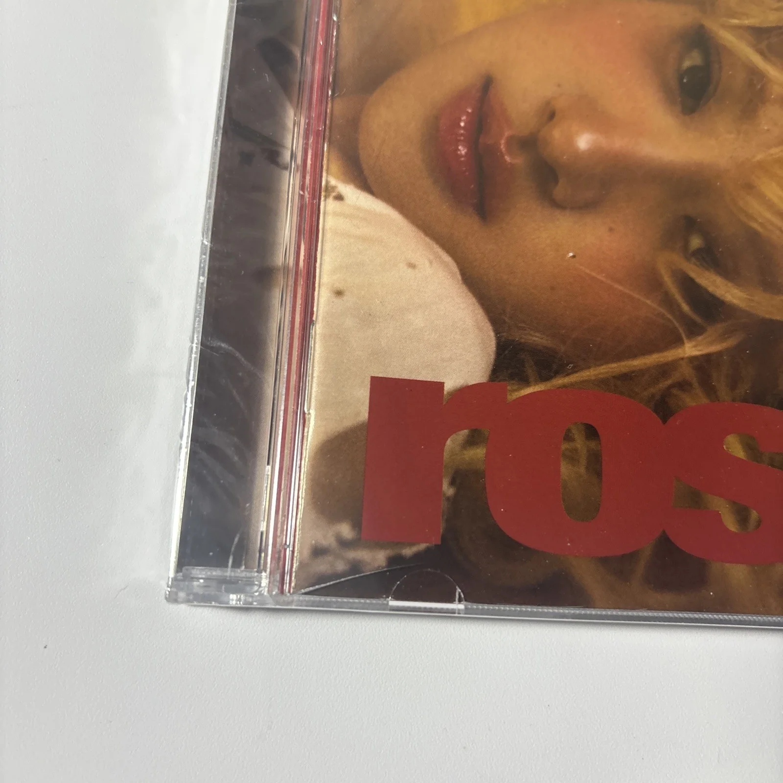 BLACKPINK Rose Rosie Jewel Case Signed Version CD with Lyric Book Case Cracked, image 2