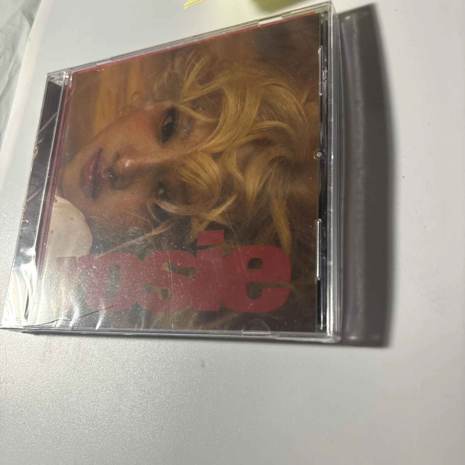 BLACKPINK Rose Rosie Jewel Case Signed Version CD with Lyric Book Case Cracked, image 4