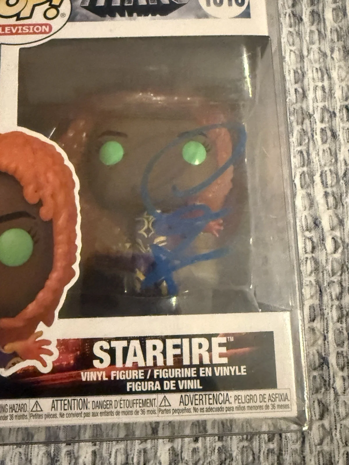 Anna Diop — Anna Diop Signed "Titans" #1515 Starfire Funko Pop! Vinyl Figure (PSA), изображение 2