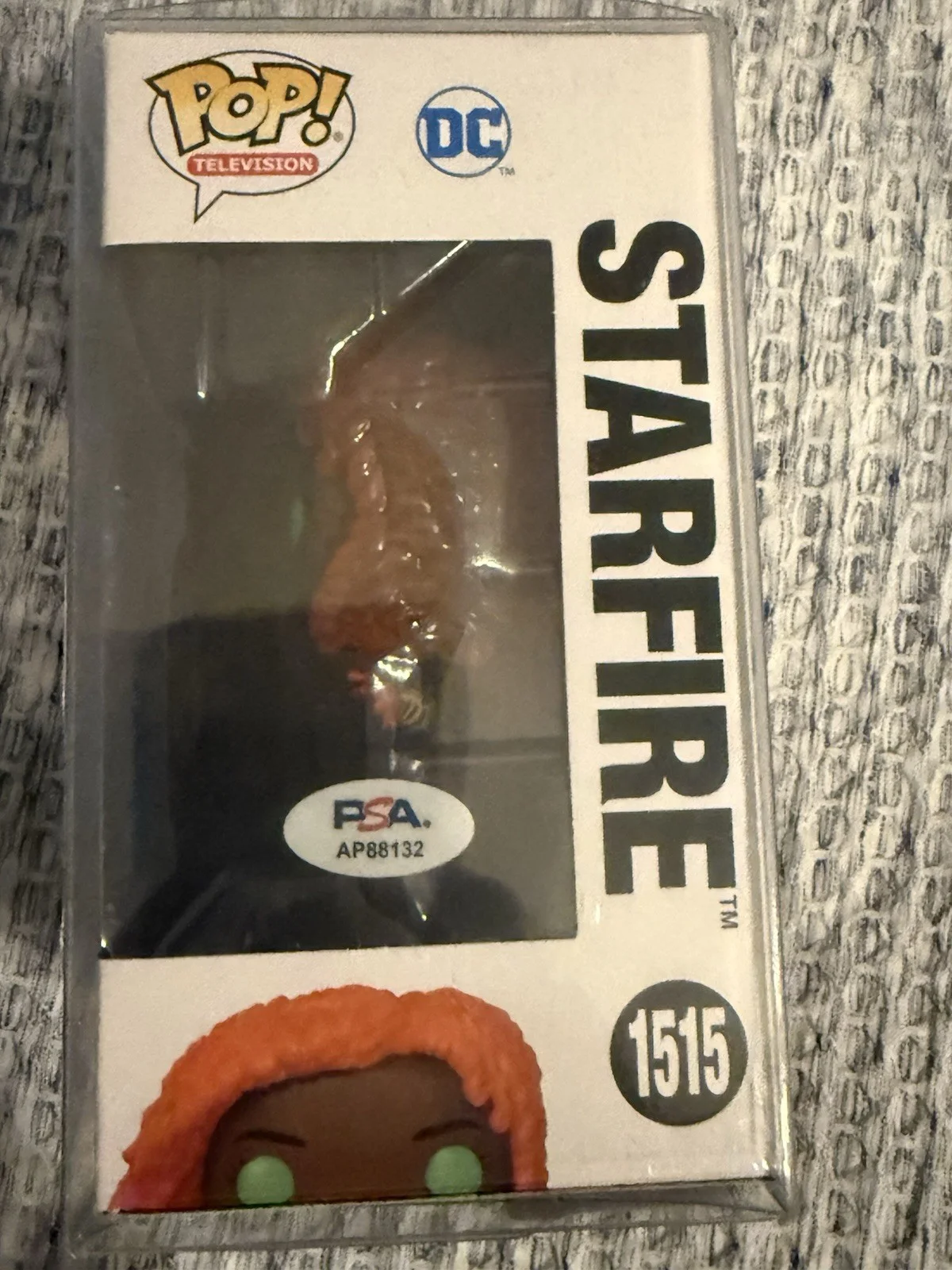 Anna Diop — Anna Diop Signed "Titans" #1515 Starfire Funko Pop! Vinyl Figure (PSA), изображение 3