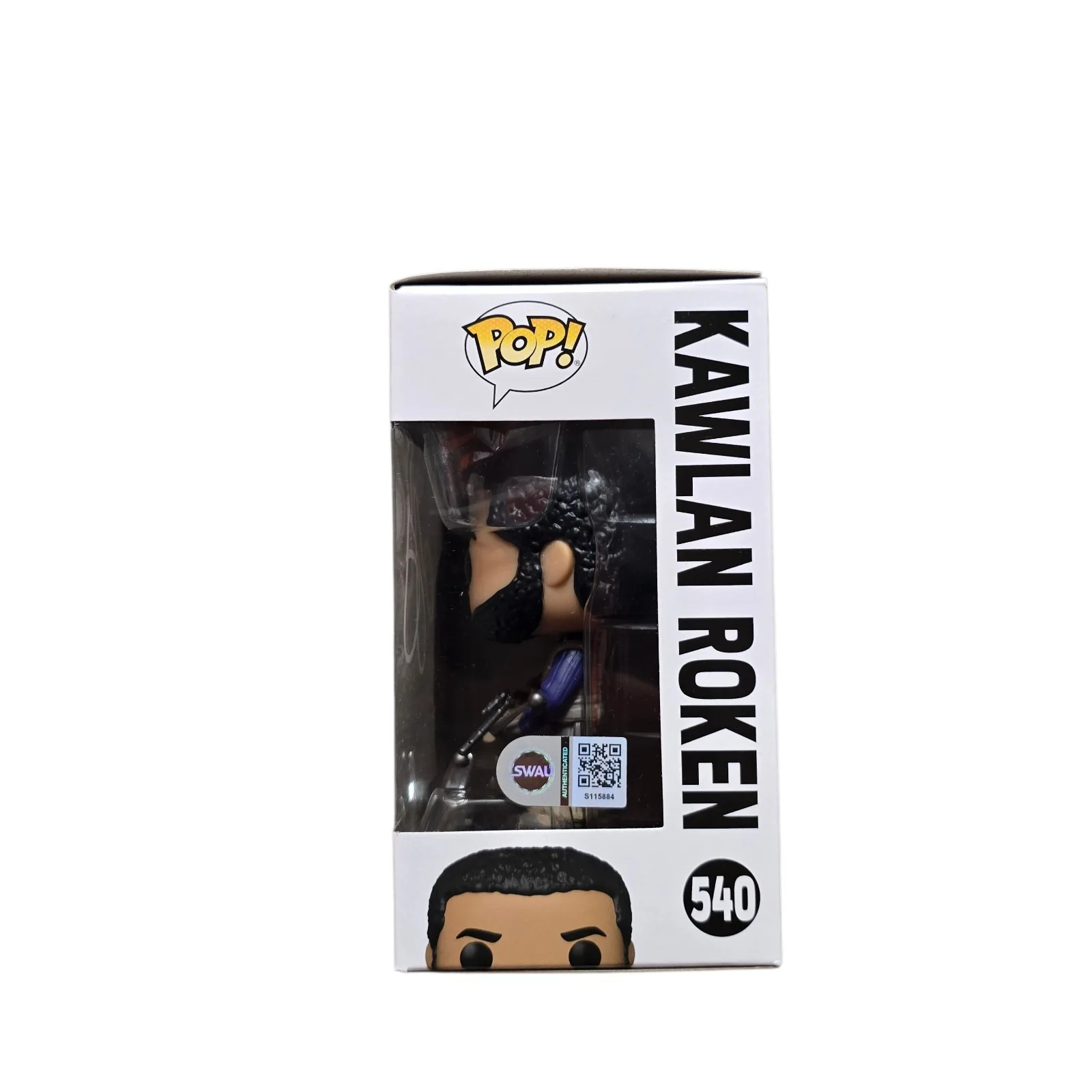 O'Shea Jackson Jr — O'Shea Jackson Jr Signed Kawlan Roken Funko 540 Star Wars SWAU Authenticated, изображение 2