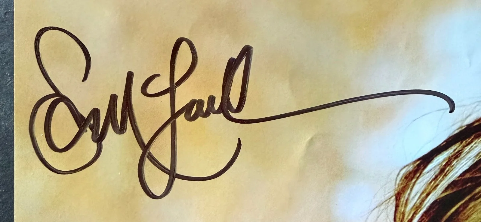 Sarah McLachlan Signed Autographed Shine On Tour Poster JSA Grammy Music Juno, изображение 2