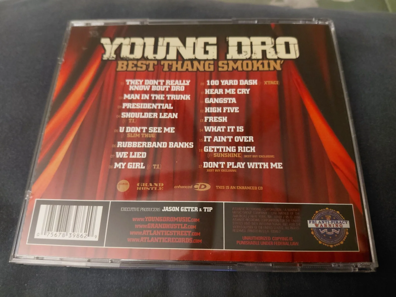 SIGNED Young Dro Autographed Best Thang Smokin’, image 3