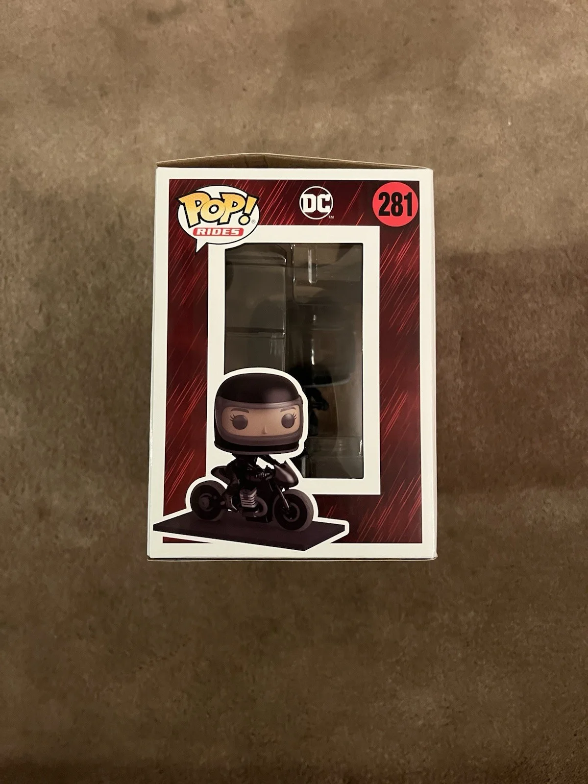 Zoe Kravitz Autographed Funko Pop 2022 Batman Selina Kyle Motorcycle #281 PROOF, изображение 4