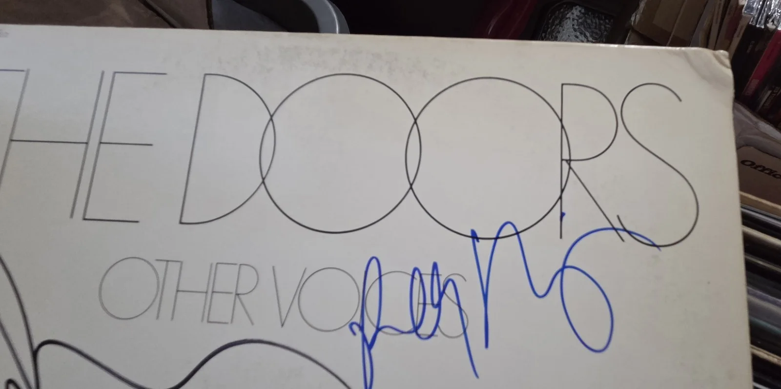 Robby Krieger Signed John Desmore The Doors Autograph COA Proof, image 2