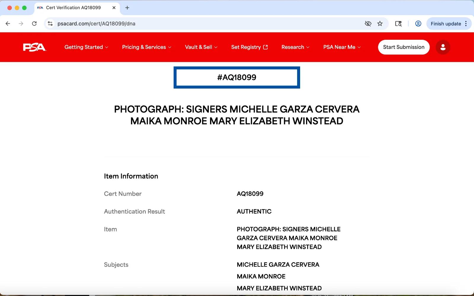 Maika Monroe, Mary Elizabeth Winstead, Michelle Garza Cervera — The Hand That Rocks The Cradle cast 3x signed 11x14 Photo PSA Maika Monroe Mary, изображение 3