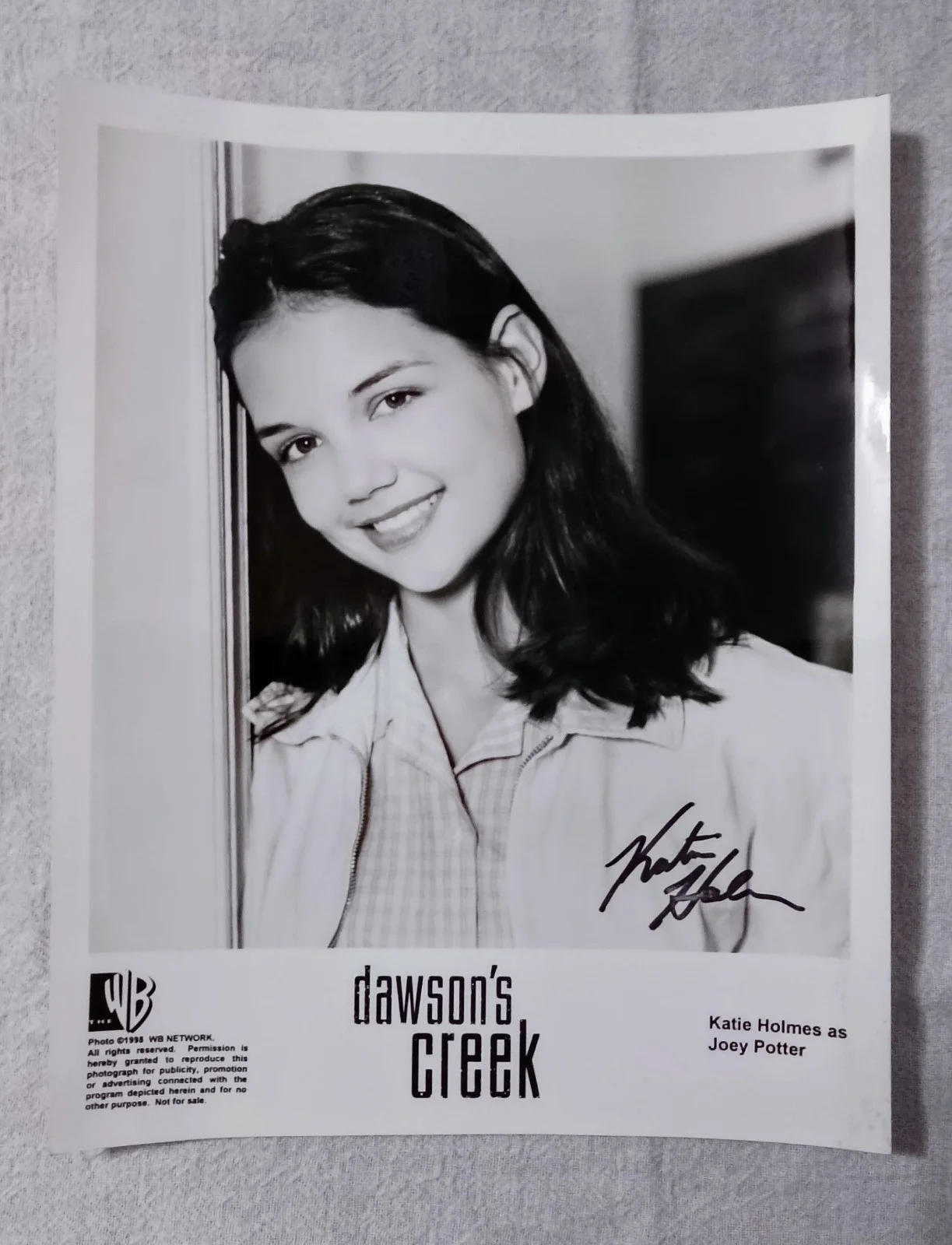 Katie Holmes — KATIE HOLMES SIGNED AUTOGRAPH 8X10 DAWSON'S CREEK PHOTO GUARANTEED READ
