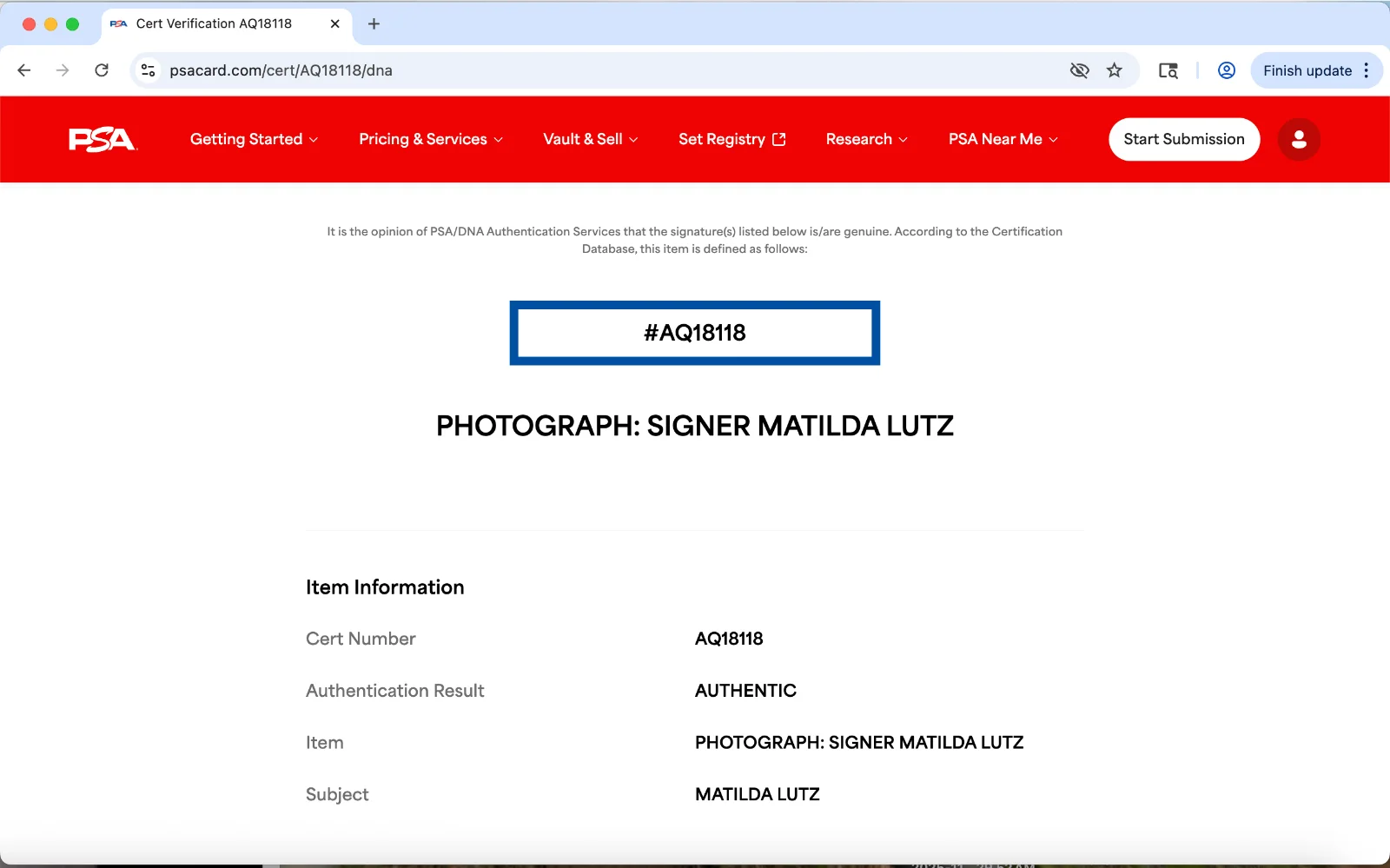 Matilda Lutz — Matilda Lutz signed 11x14 Photo PSA DNA Autograph photoshoot sheer dress, изображение 3