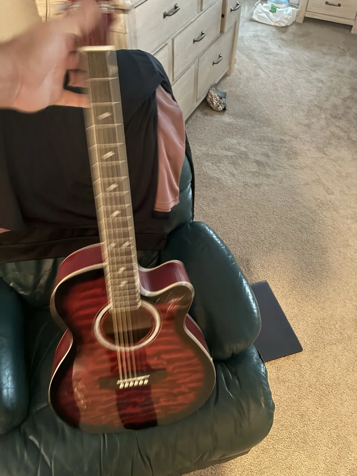 Acoustic Guitar Signed By Two Country Artist: Drew Baldridge And Jared Niemann, изображение 5