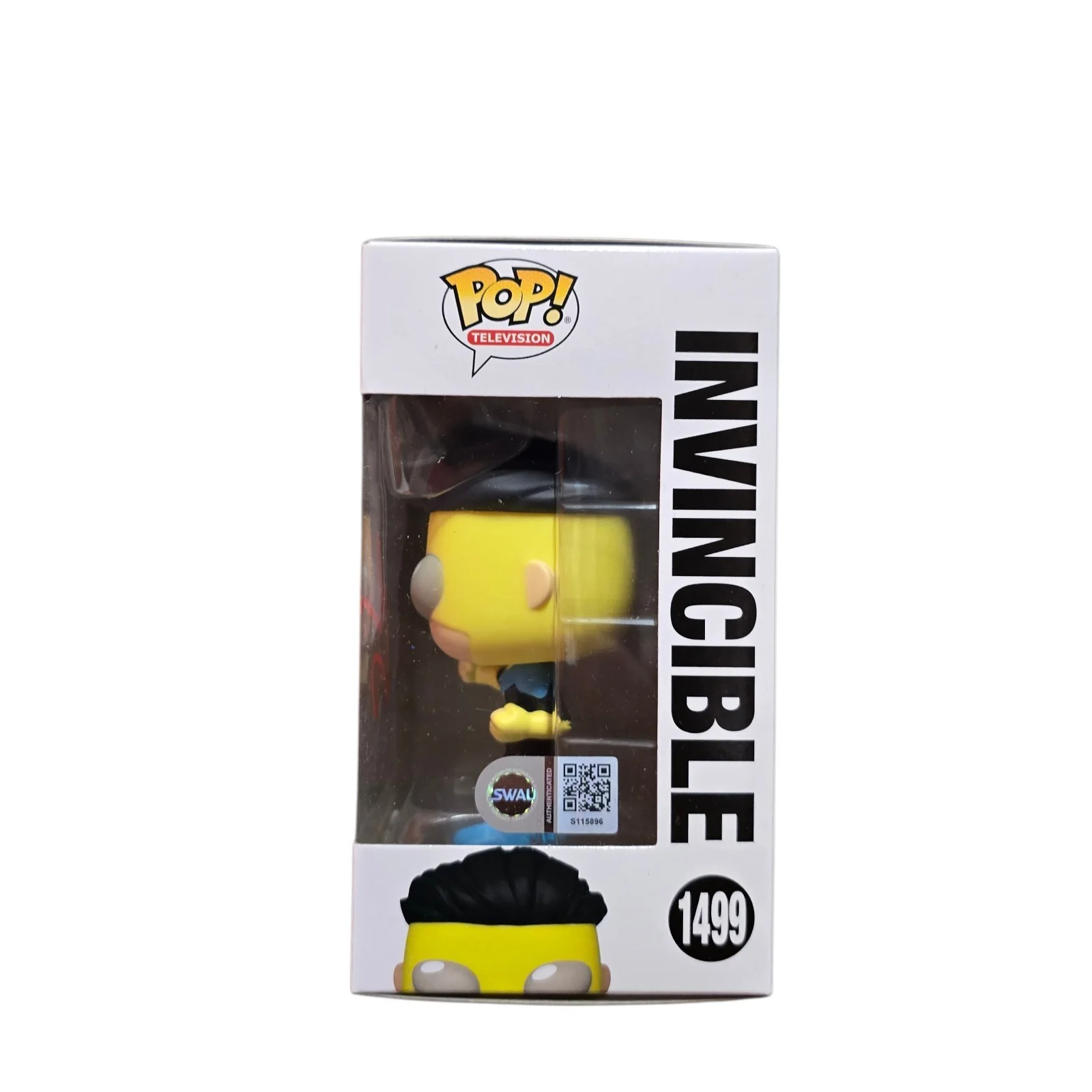 Steven Yeun — Steven Yeun Signed Invincible Funko 1499 SWAU Authenticated RARE, изображение 2
