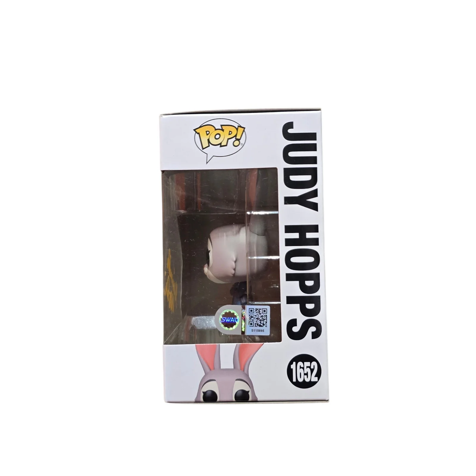 Ginnifer Goodwin — Ginnifer Goodwin Signed Judy Hopps Funko 1652 Zootopia 2 SWAU Authenticated RARE, image 2