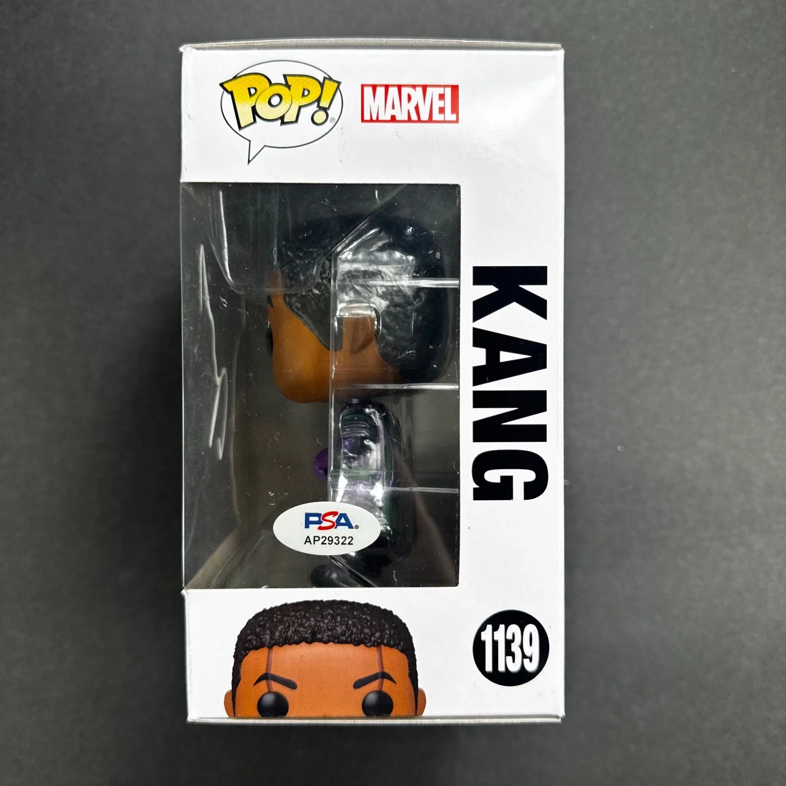 Jonathan Majors Signed Marvel Quantumania Kang Funko Pop #1139 PSA/DNA AUTHENTIC, image 2