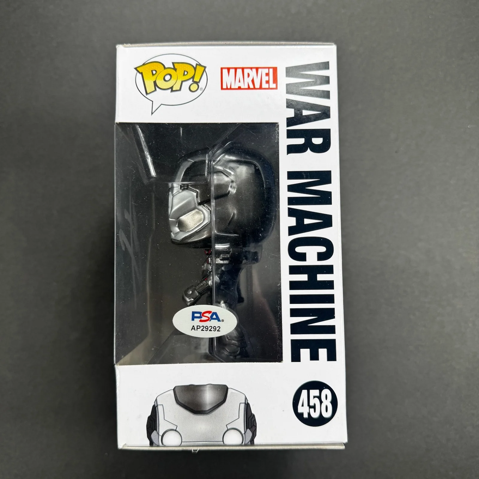 Don Cheadle Signed Autographed Funko Pop #458 War Machine PSA/DNA Authenticated, image 2