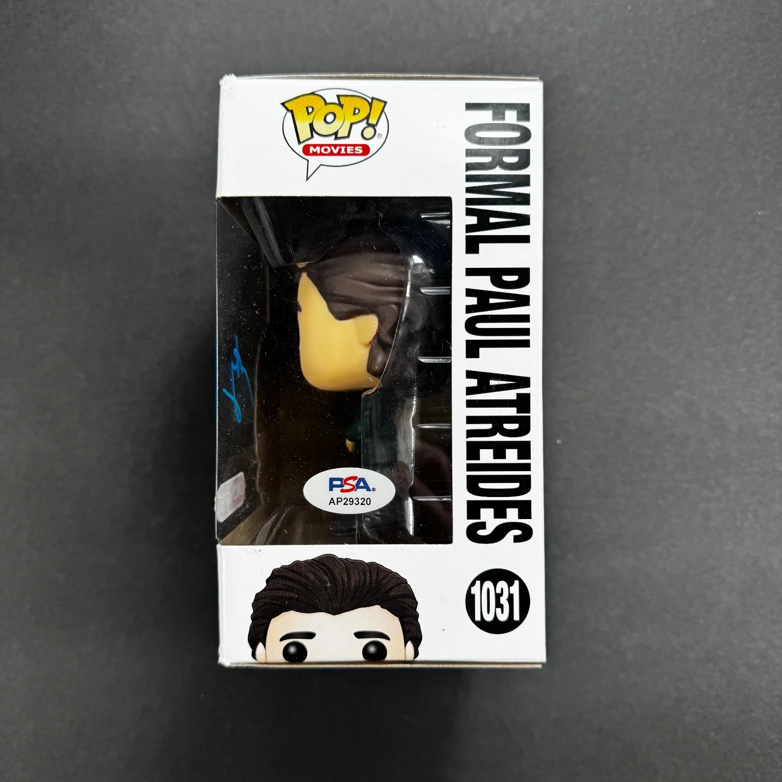 TIMOTHEE CHALAMET SIGNED AUTOGRAPH DUNE PAUL ATREIDES 1031 FUNKO POP PSA/DNA COA, image 2