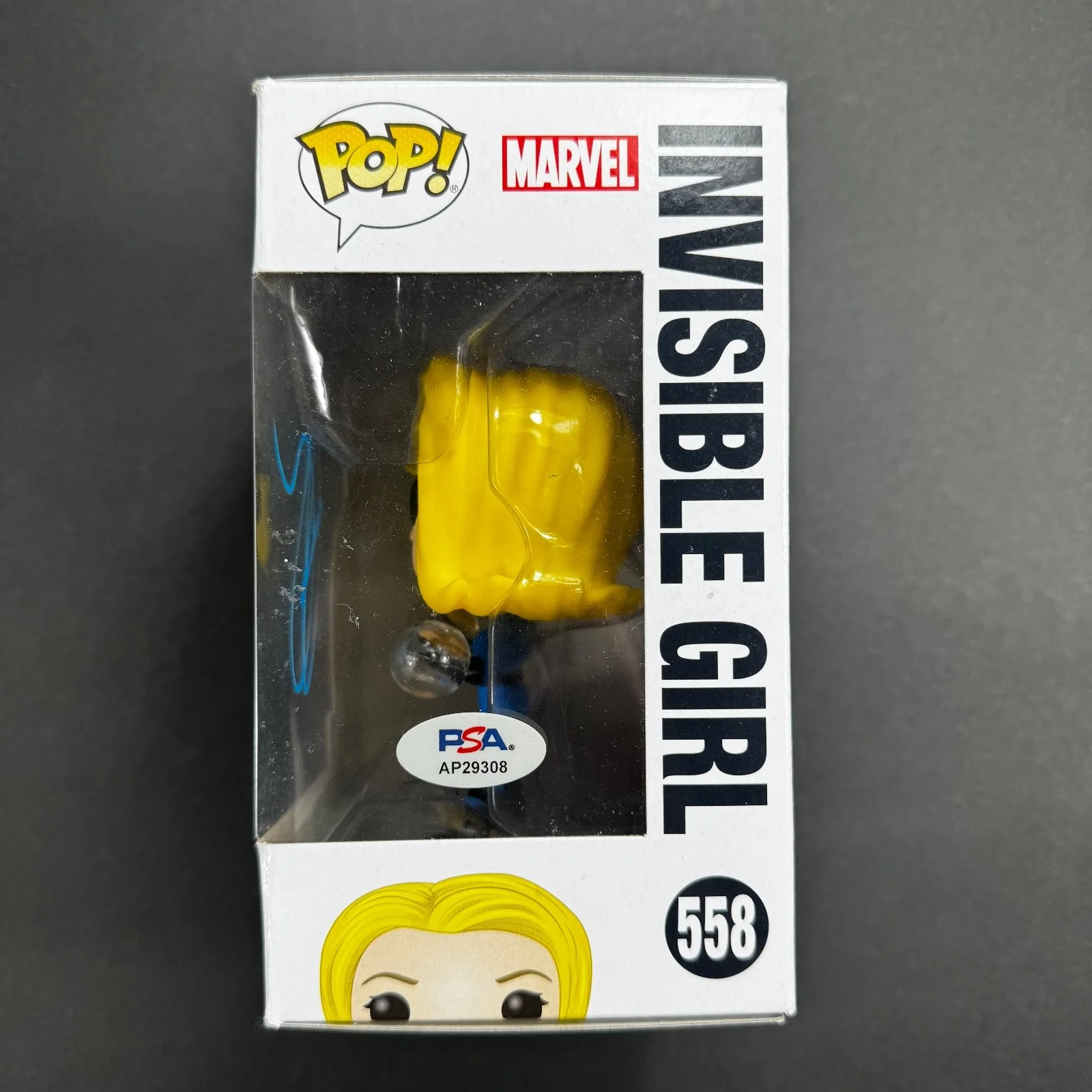Jessica Alba Signed Autographed Funko Pop #558 Invisible Girl PSA/DNA Authentic, image 2