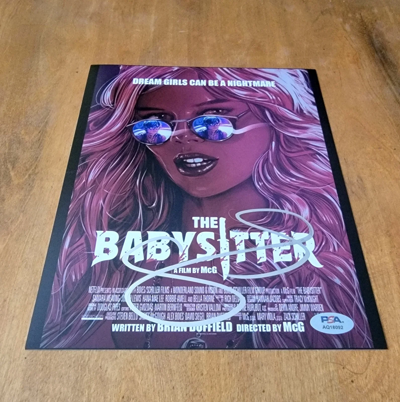 Samara Weaving — Samara Weaving signed 8x10 photo autograph PSA DNA The Babysitter