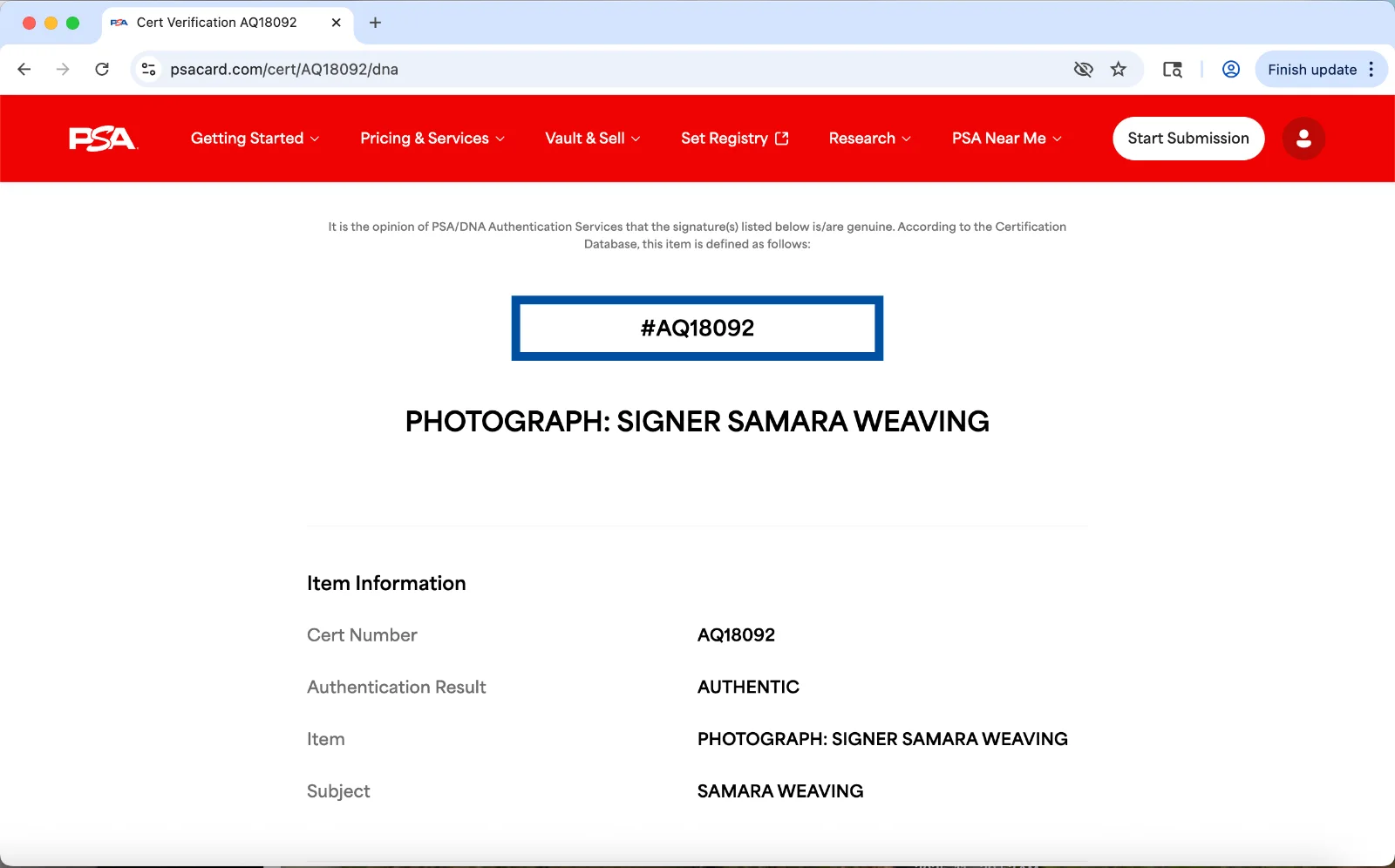 Samara Weaving — Samara Weaving signed 8x10 photo autograph PSA DNA The Babysitter, изображение 3