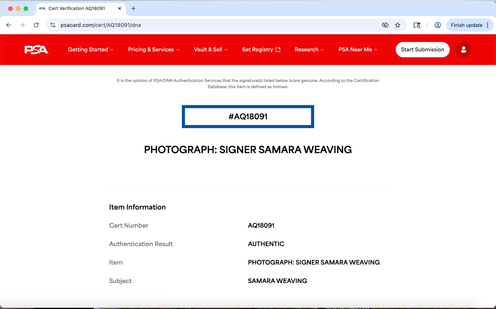 Samara Weaving — Samara Weaving signed 8x10 photo autograph PSA DNA photoshoot smoking, image 3